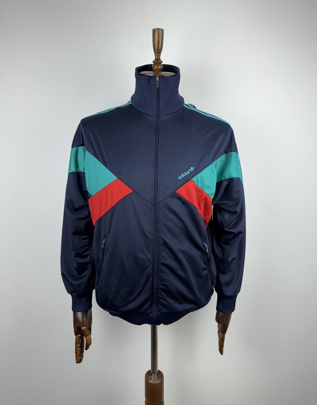 Adidas × Vintage Men’s Vintage Adidas Track Top Jacket size M Size US M / EU 48-50 / 2 - 1 Thumbnail