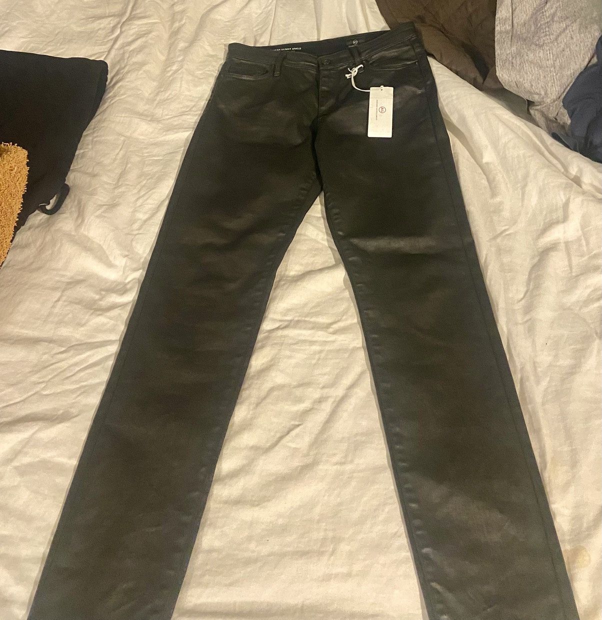 AG Adriano Goldschmied AG wax coated jeans Size 24" / US 00 / IT 34 - 9 Thumbnail