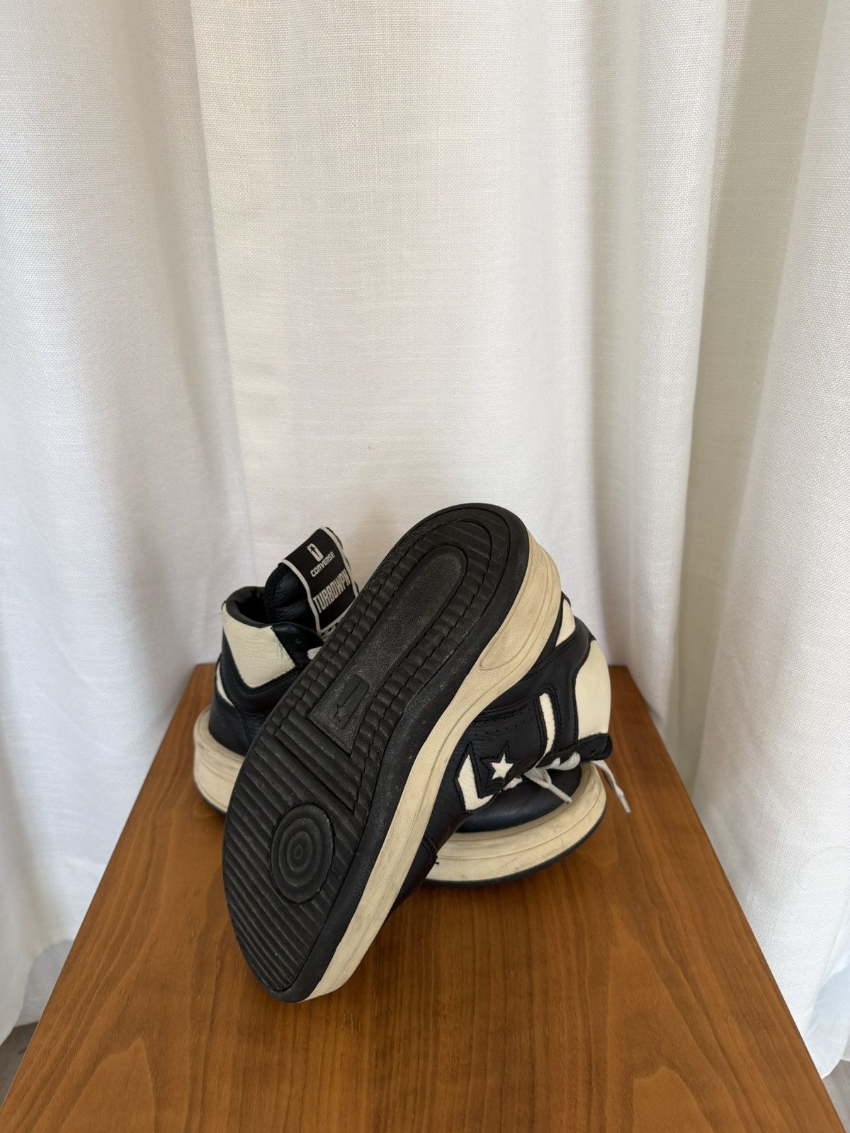 Rick Owens Drkshdw Converse Rick Owens x DRKSHDW TURBOWPN Size US 6.5 / IT 36.5 - 5 Thumbnail