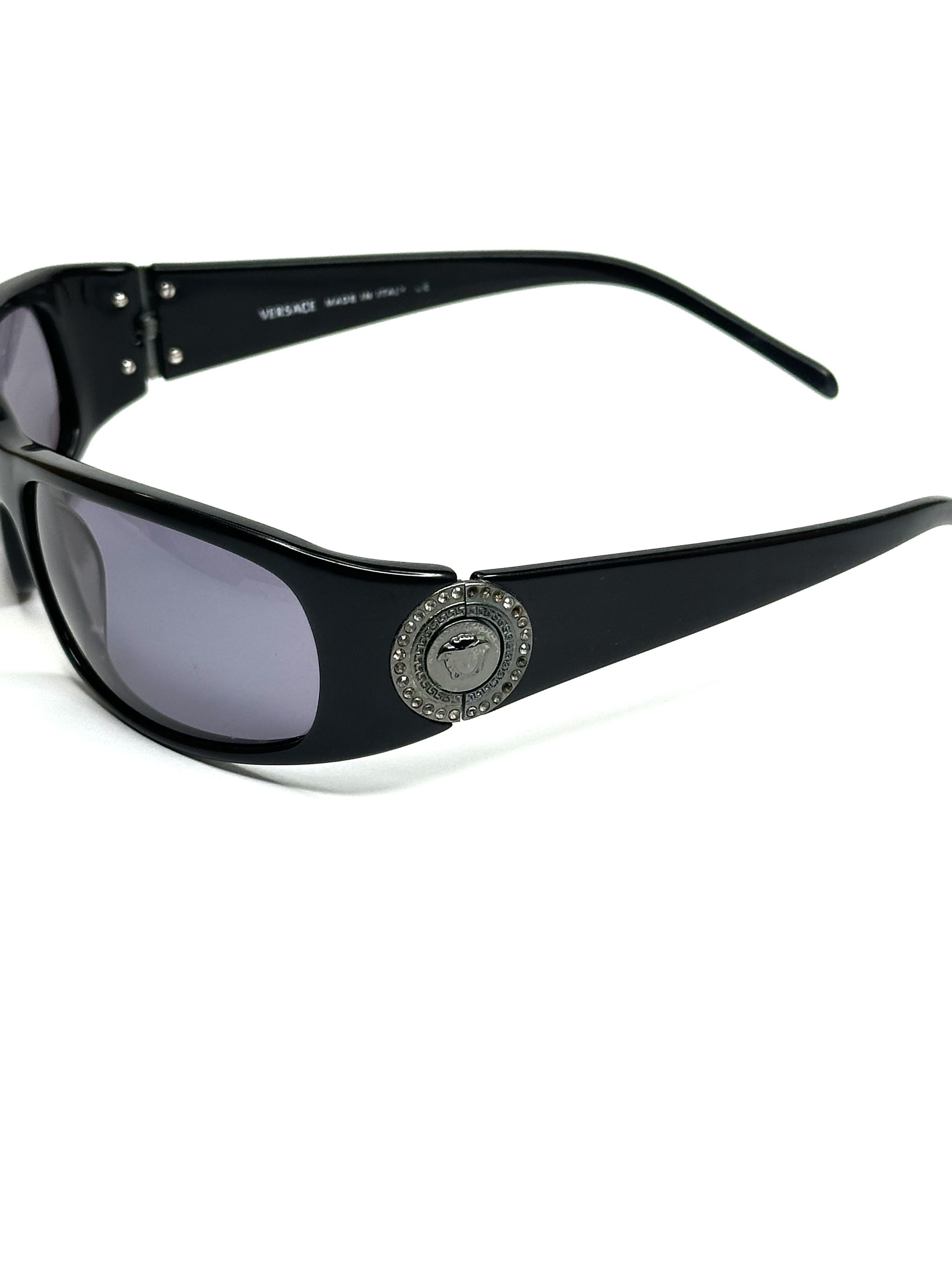 Versace Versace Medusa Round Vintage Sunglasses Size ONE SIZE - 5 Thumbnail