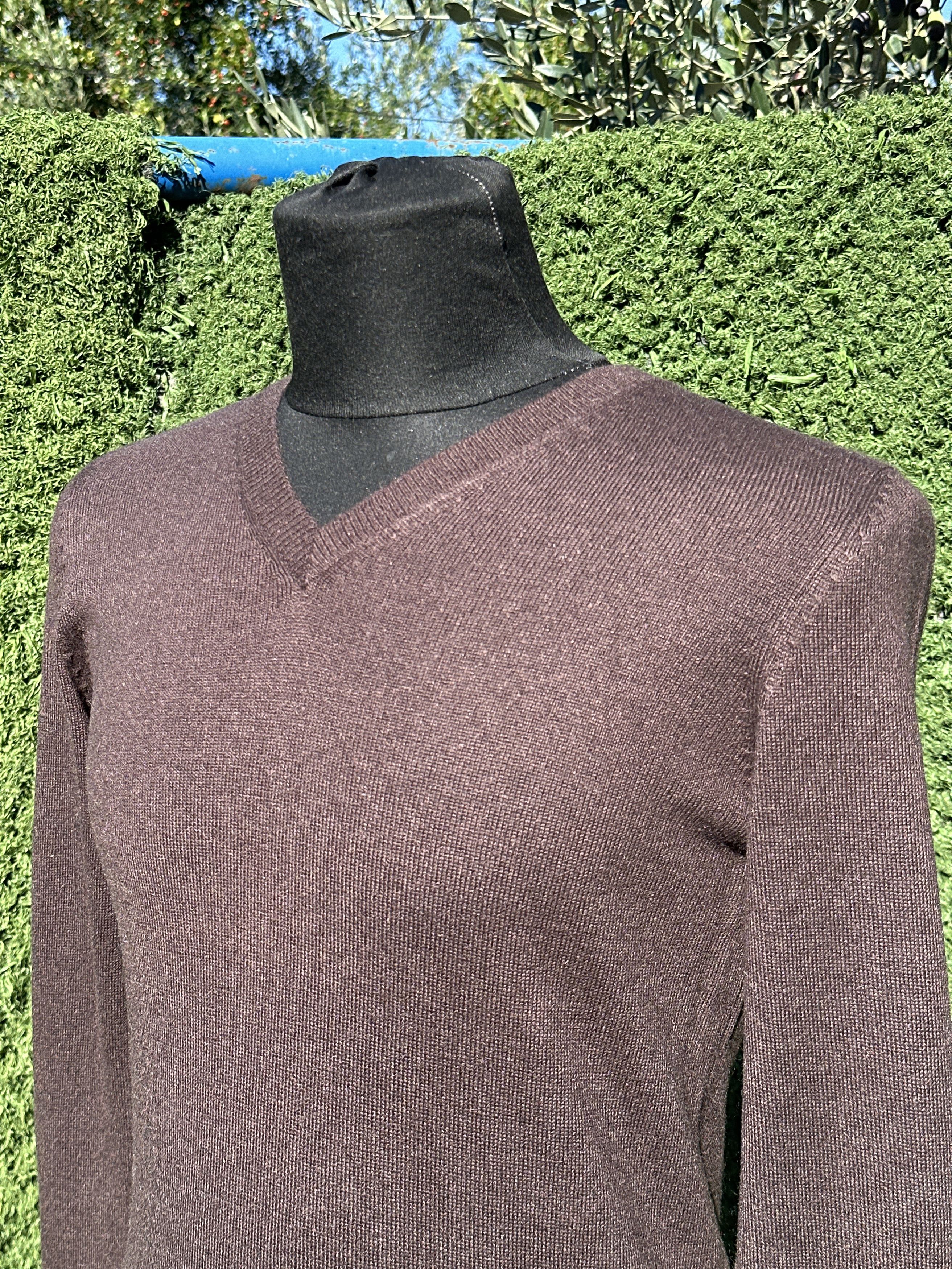 Hermes Rare 2000s Hermes Cashmere Silk Sweater Sleeve Size 42 Size M / US 6-8 / IT 42-44 - 11 Thumbnail