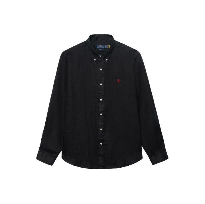 Polo Ralph Lauren Polo Ralph Lauren Solid Point Collar Long-Sleeve Shirt Size US L / EU 52-54 / 3 - 1 Thumbnail