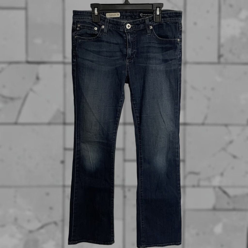 Vintage AG Adriano Goldschmied Angelina Petite Bootcut Jeans Womens 29R x30 Blue Boots cut Petite Womens Size 29" - 1 Thumbnail