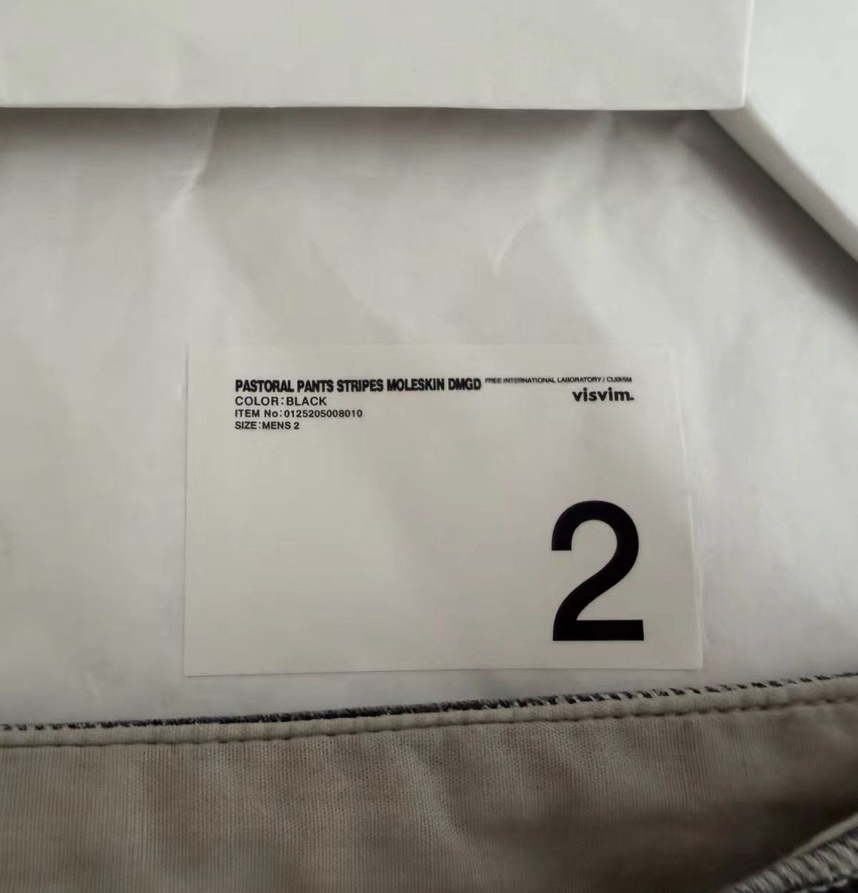 Visvim VISVIM PASTORAL STRIPES MOLESKIN DMGD 25AW Size US 32 / EU 48 - 4 Thumbnail