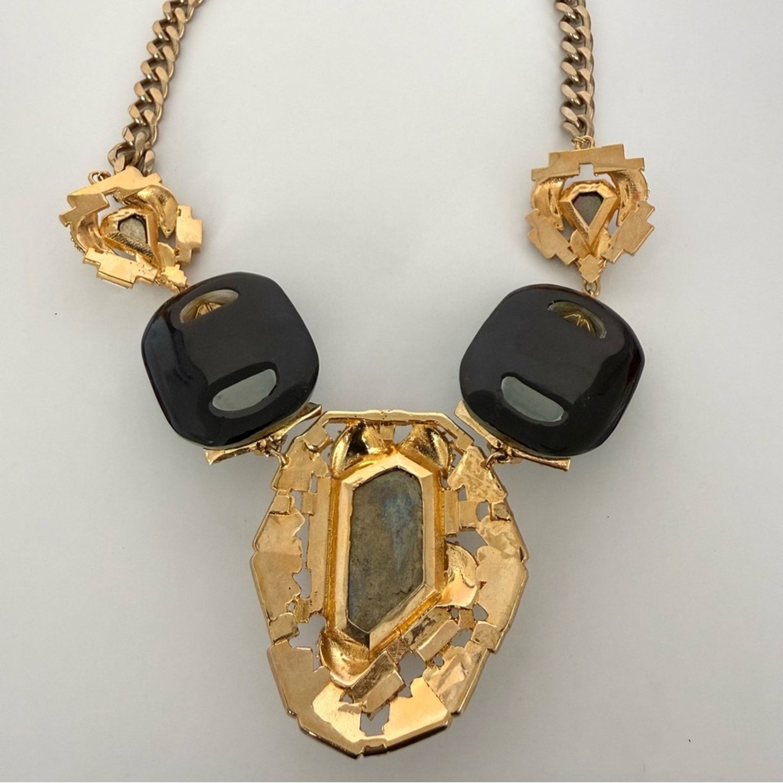Alexis Bittar NWT!!! Alexis Bittar Lucite&Crystal bib collar necklace 625$ Size ONE SIZE - 6 Thumbnail