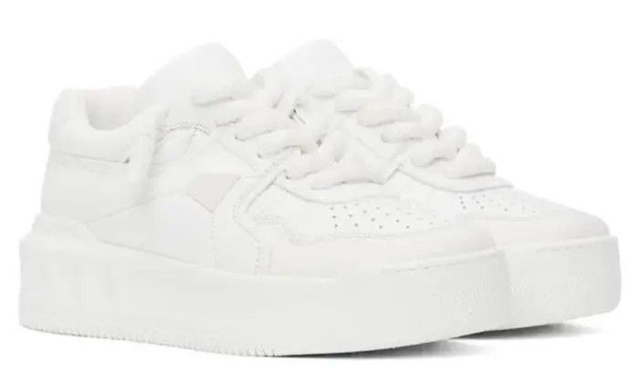 Valentino o1s22i1n0924 Extra Large One Stud Sneakers in White Size US 6 / IT 36 - 2 Thumbnail