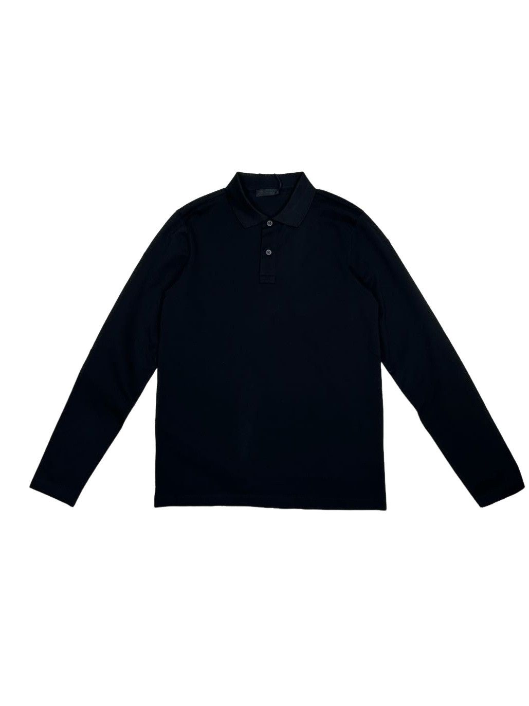 Prada Prada Sport Vintage Linea Rossa Logo Long Sleeve Polo Size M