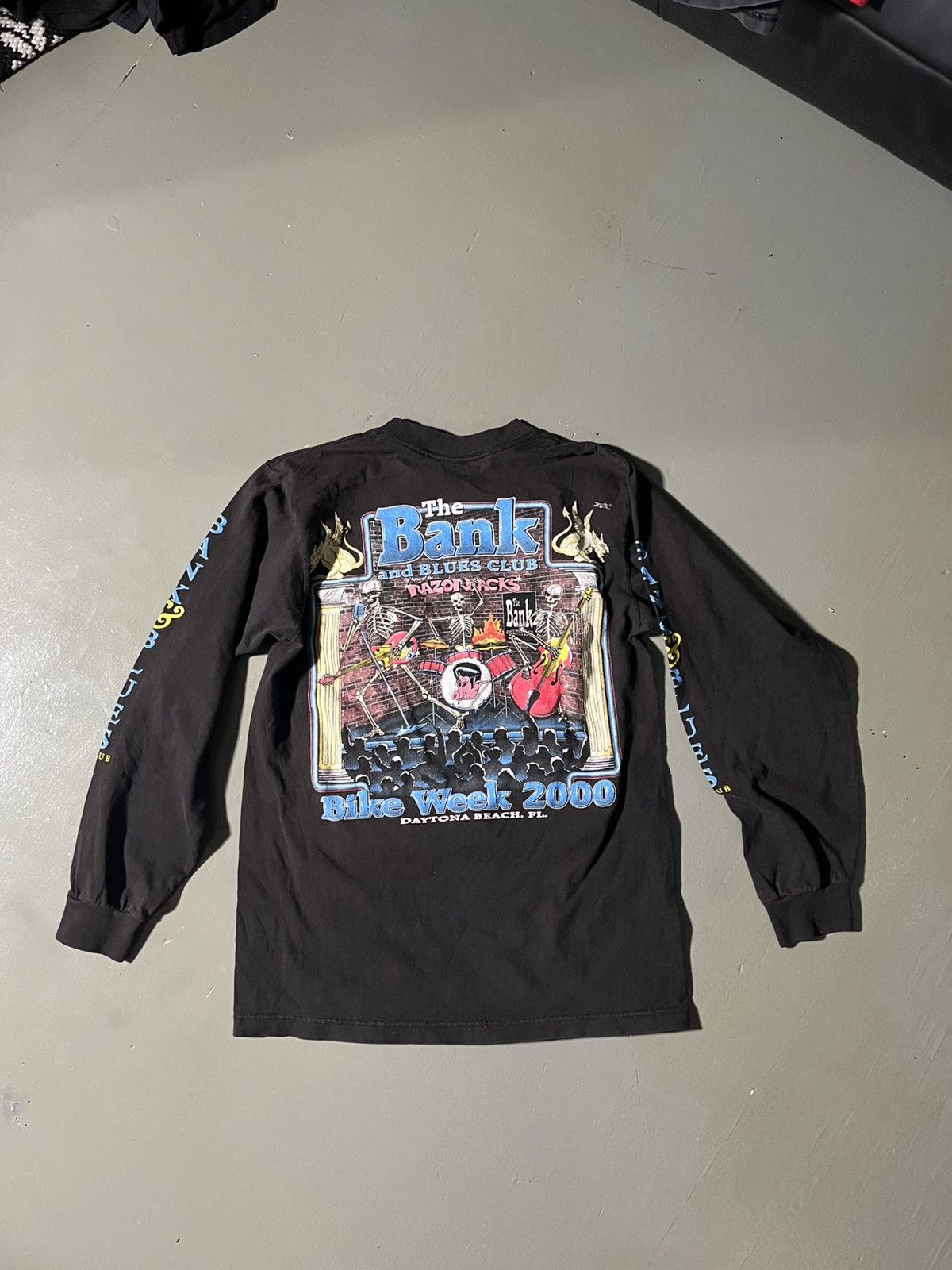 Other Vintage The Bank & Blues Daytona Long Sleeve T-Shirt Size US M / EU 48-50 / 2 - 3 Thumbnail