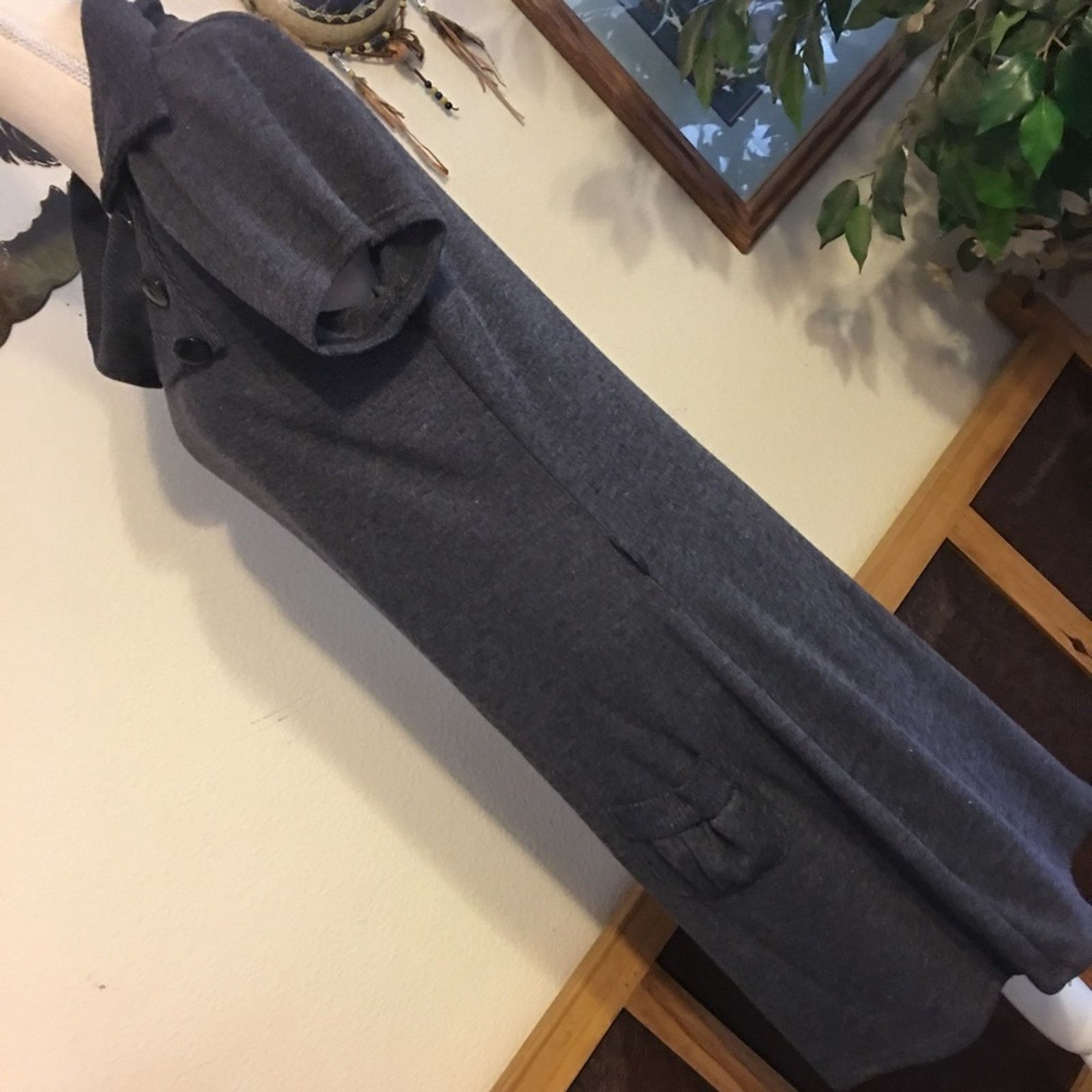 Other Tempted gray short sleeve tunic sweater XL Size XL / US 12-14 / IT 48-50 - 5 Thumbnail