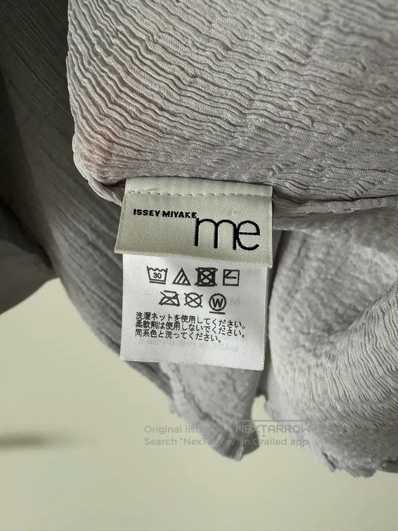 Issey Miyake Issey Miyake size:one size Gray Pleated Series V-neck Long Size XXS / US 00 / IT 34 - 2 Thumbnail