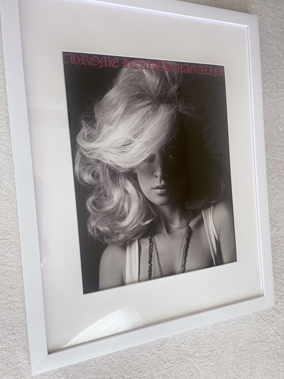 Chrome Hearts Chrome Hearts cover 11x14 Framed magazine cutout poster Size ONE SIZE - 2 Thumbnail