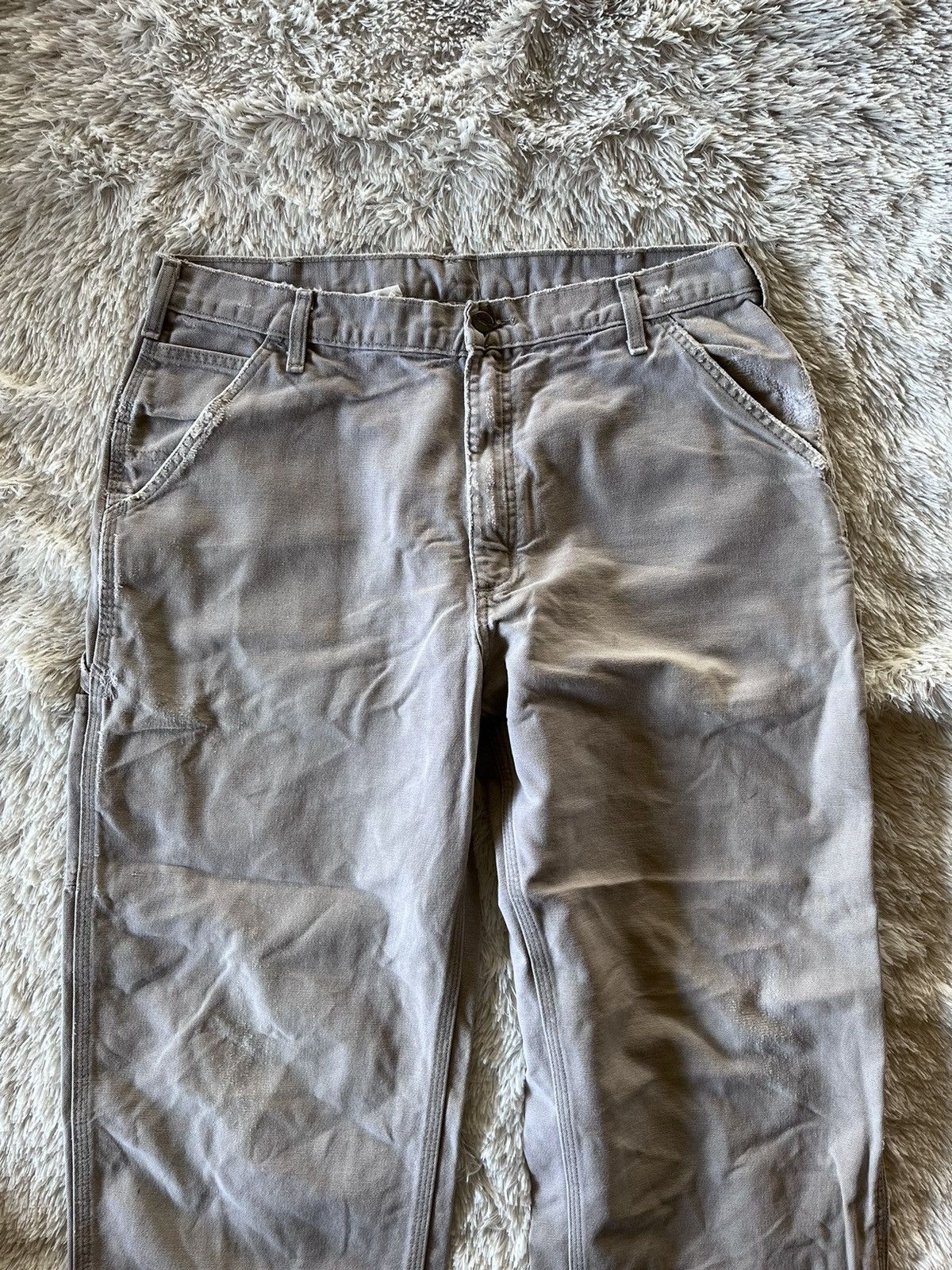 Carhartt × Vintage Vintage Carhartt Carpenter Pants Size US 37 - 3 Thumbnail