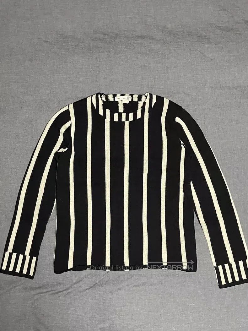 Comme des Garcons Wool Striped Sweater.
