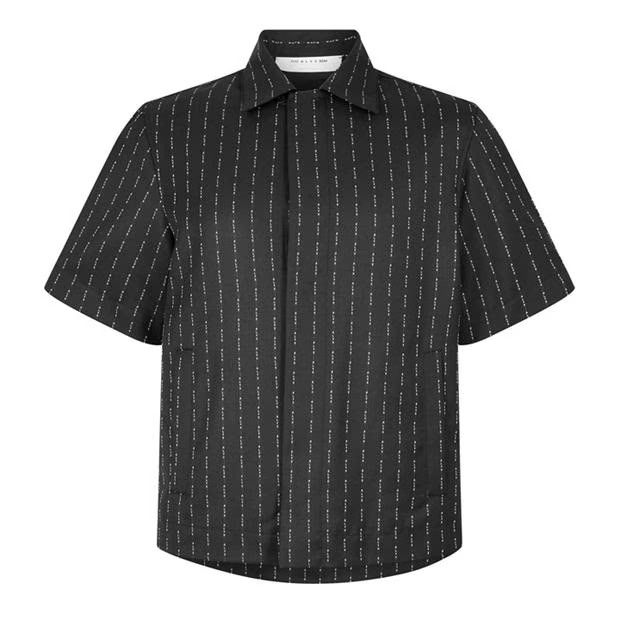 1017 ALYX 9SM o1g2r1mq0824 SS Logo Shirts in Black Size US XL / EU 56 / 4 - 1 Thumbnail