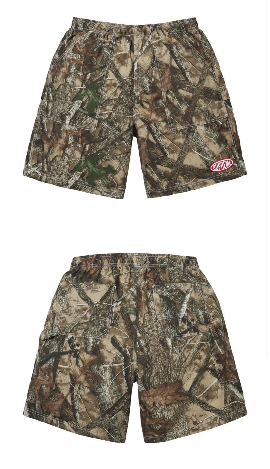 Supreme Supreme Shorts 'Purple/Camo' | Grailed