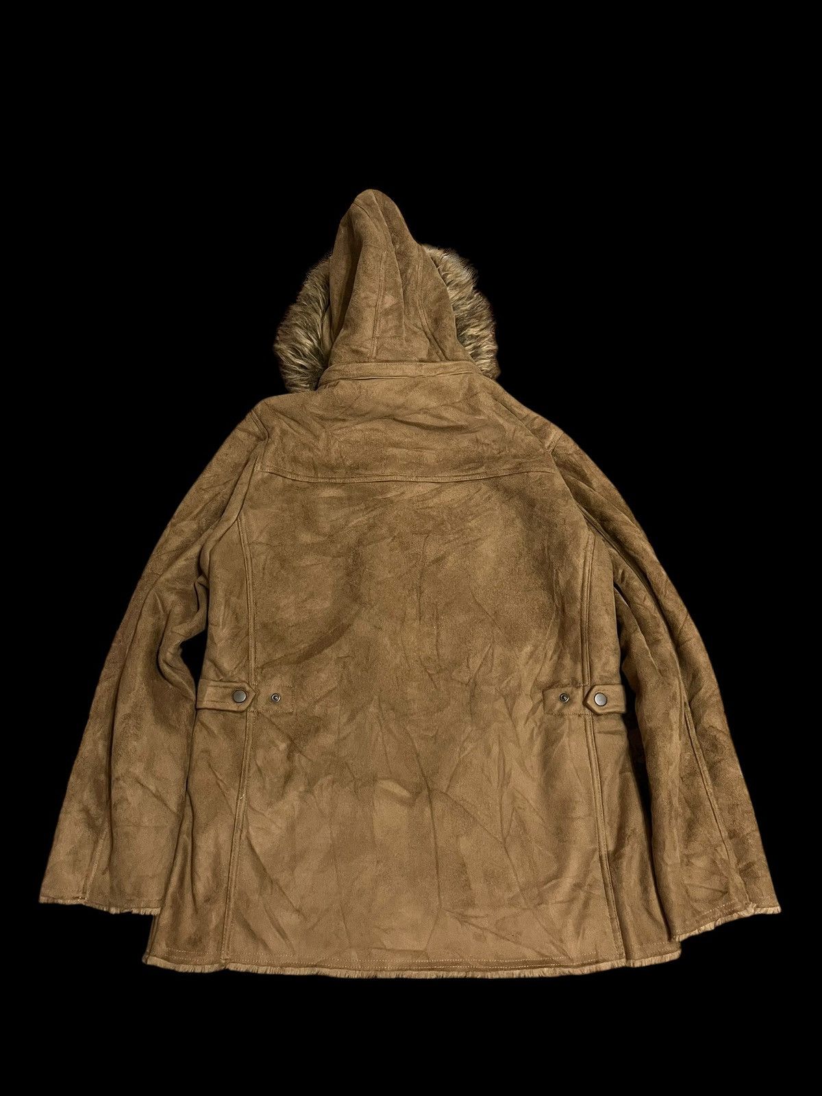 Hysteric Glamour × Japanese Brand Taka Q Brown Fur Hooded Jacket Size US L / EU 52-54 / 3 - 8 Thumbnail