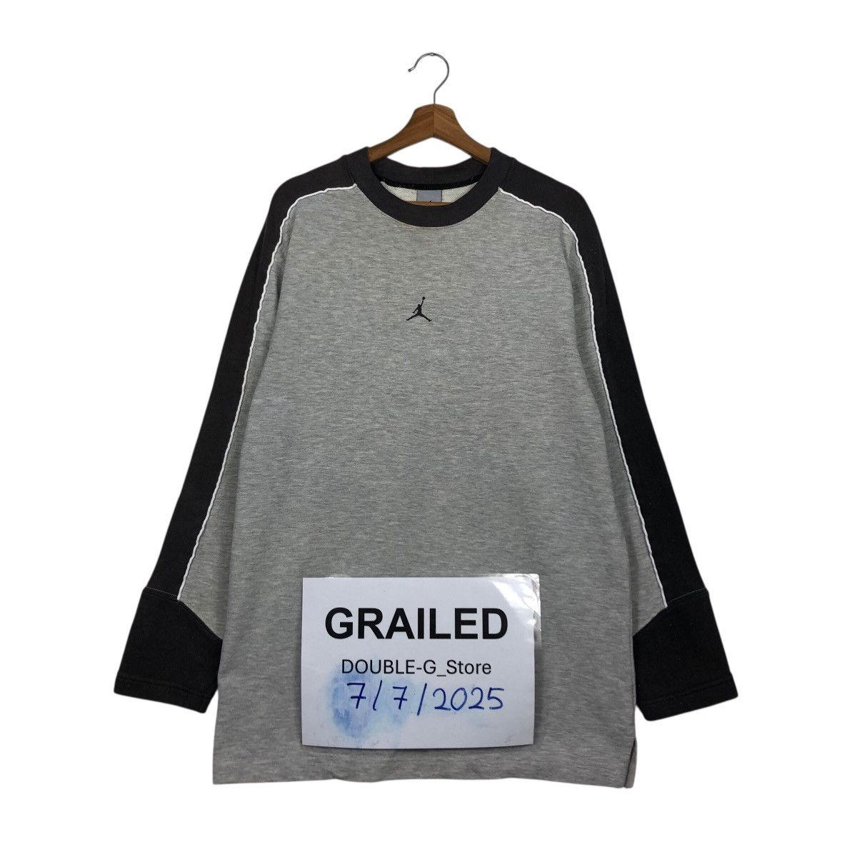 Jordan Brand 📌Vintage Long Sleeve Sweatshirt Air Jordan Small Pony Size US M / EU 48-50 / 2 - 1 Thumbnail