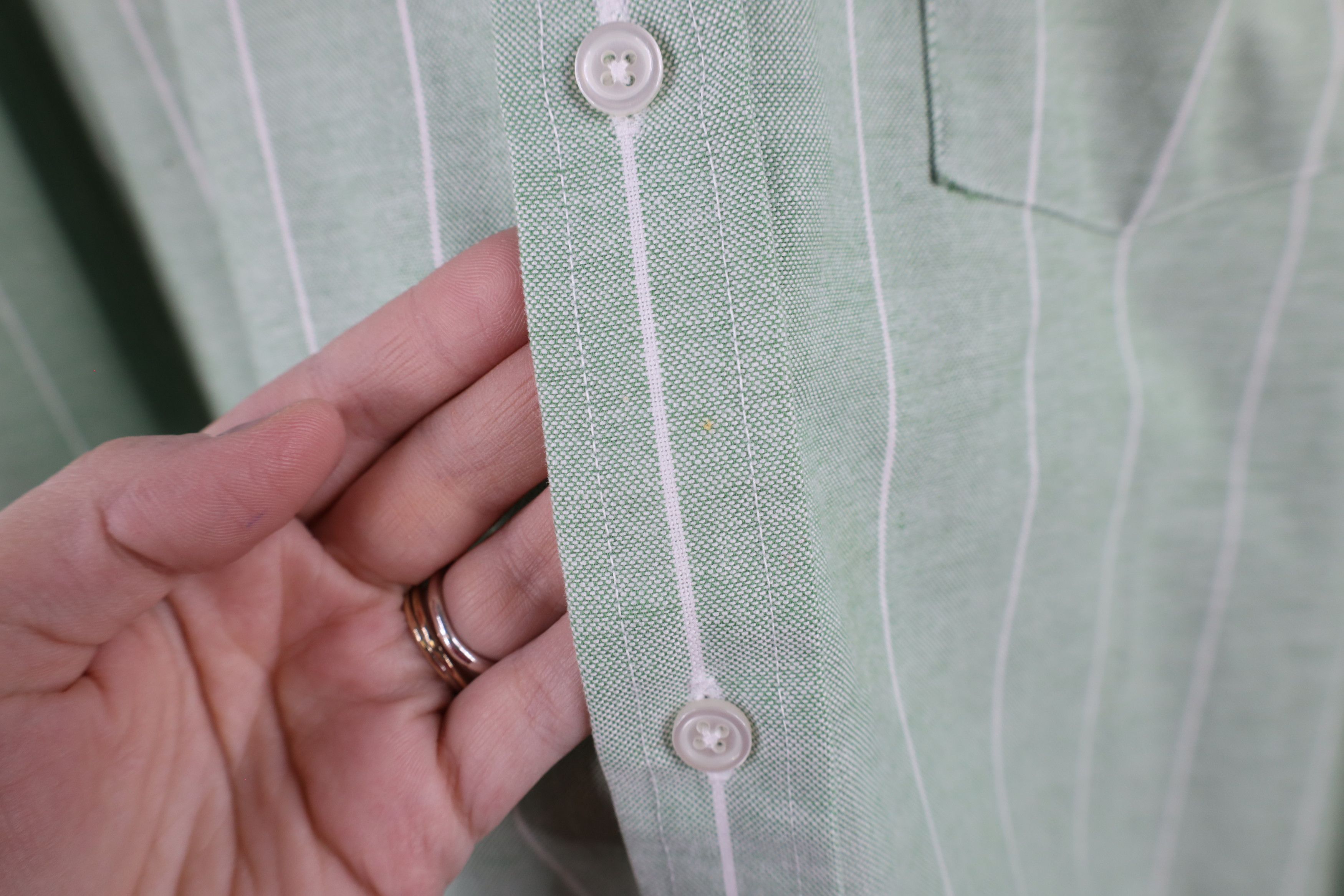 Vintage Vintage 90s Peanuts Joe Cool Striped Button Down Shirt Size US L / EU 52-54 / 3 - 7 Thumbnail