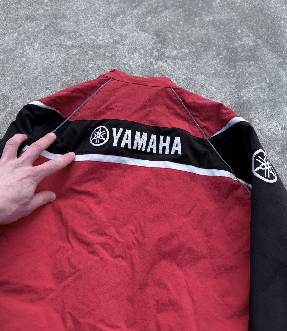 Other Vintage Yamaha Racing rare y2k streetwear oversize jacket Size US M / EU 48-50 / 2 - 17 Thumbnail
