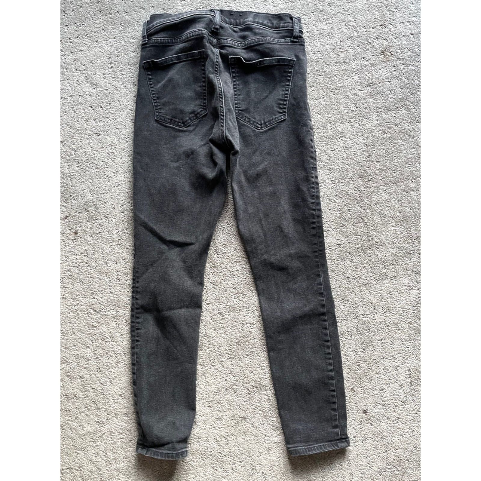 Gap Gap Jeans 28 / 6R Regular Women Black Wash Stretch Denim Skinny Pants Size 28" / US 6 / IT 42 - 3 Thumbnail