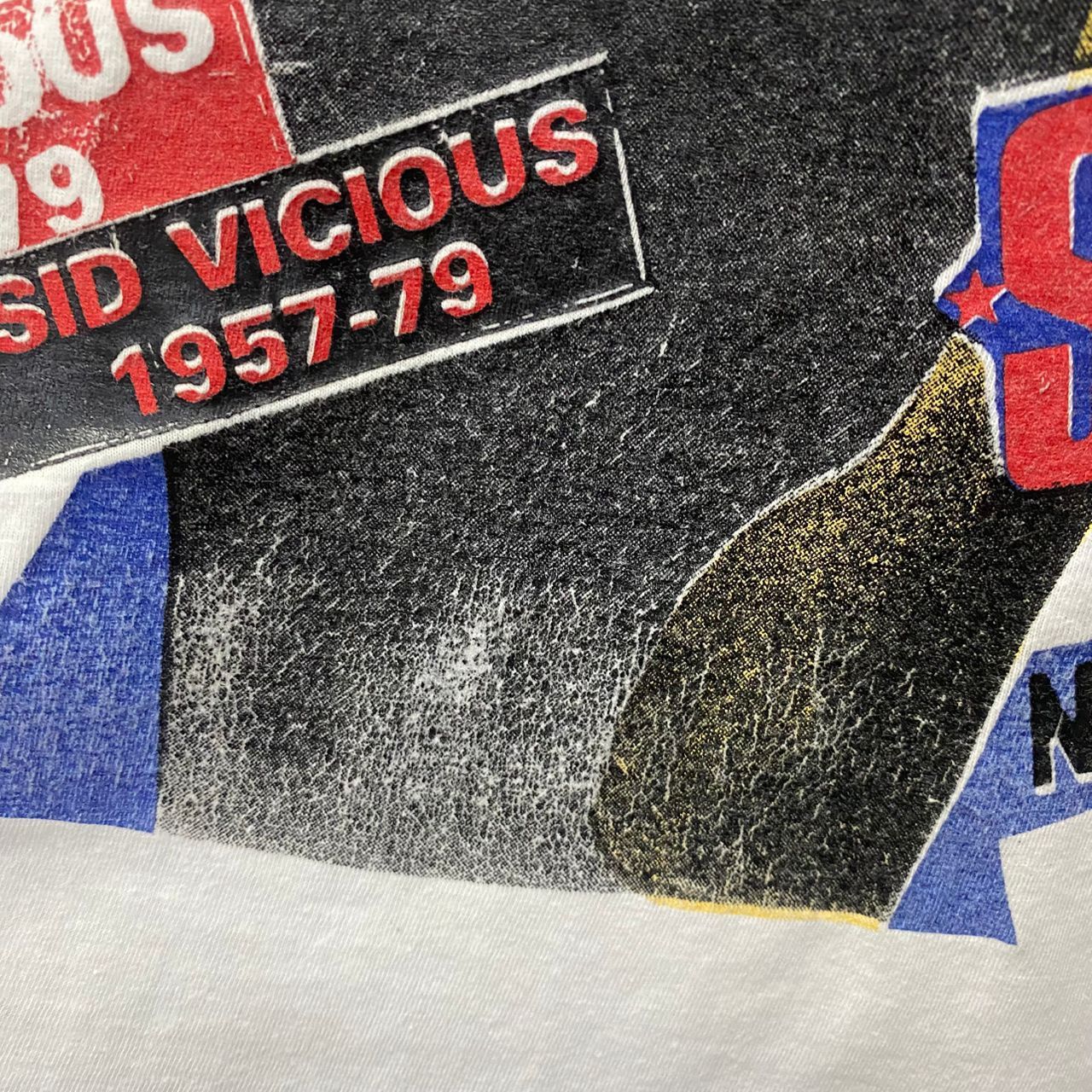 Band Tees 💥Rare💥Vintage 90s Sex Pistol Sid Vicius punk tshirt Size US L / EU 52-54 / 3 - 9 Thumbnail