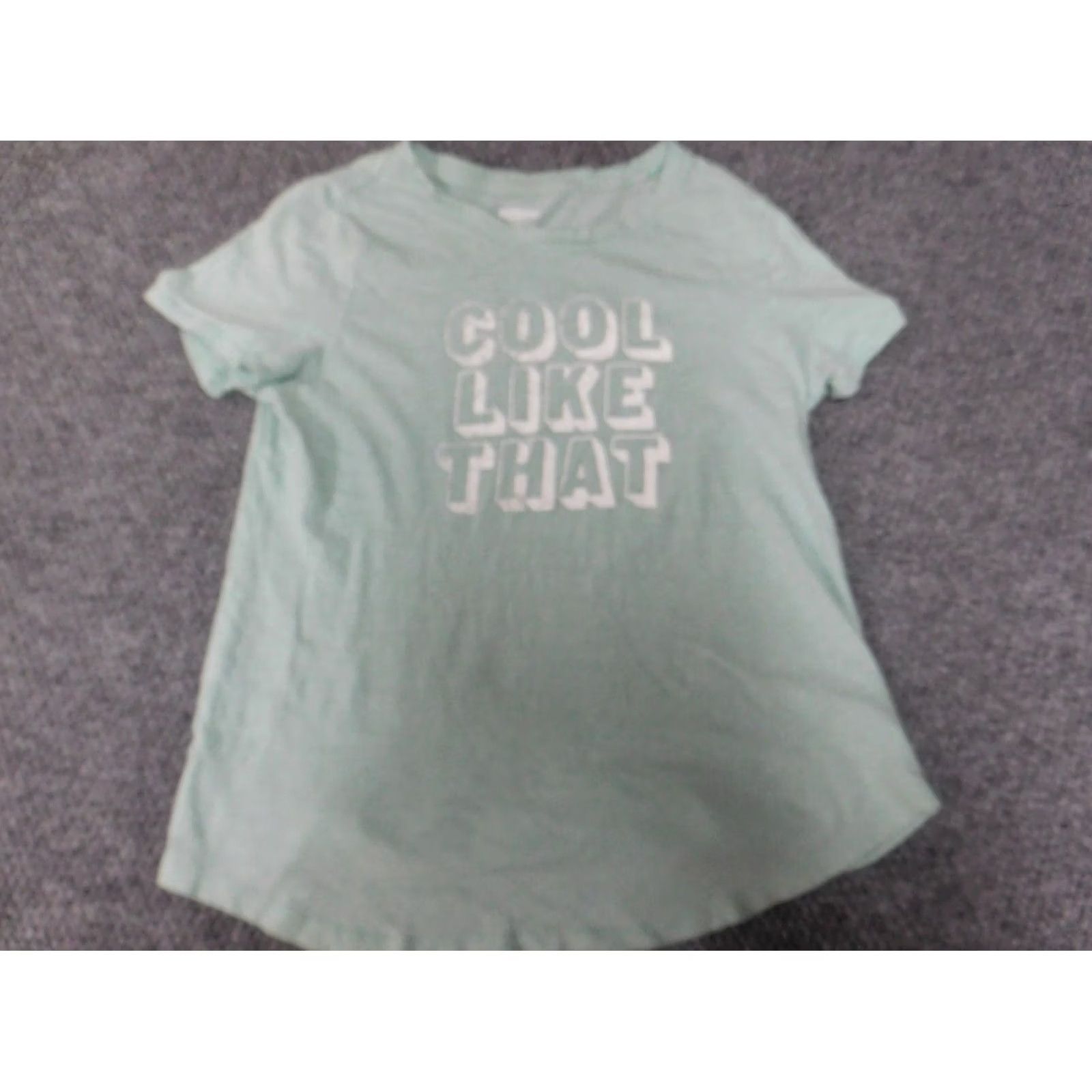 Old Navy Old Navy Womens Shirt S Green Crew Neck Short Sleeve Logo Basic T-Shirt Casual Cotton 100% Vintage No Size S / US 4 / IT 40 - 2 Thumbnail