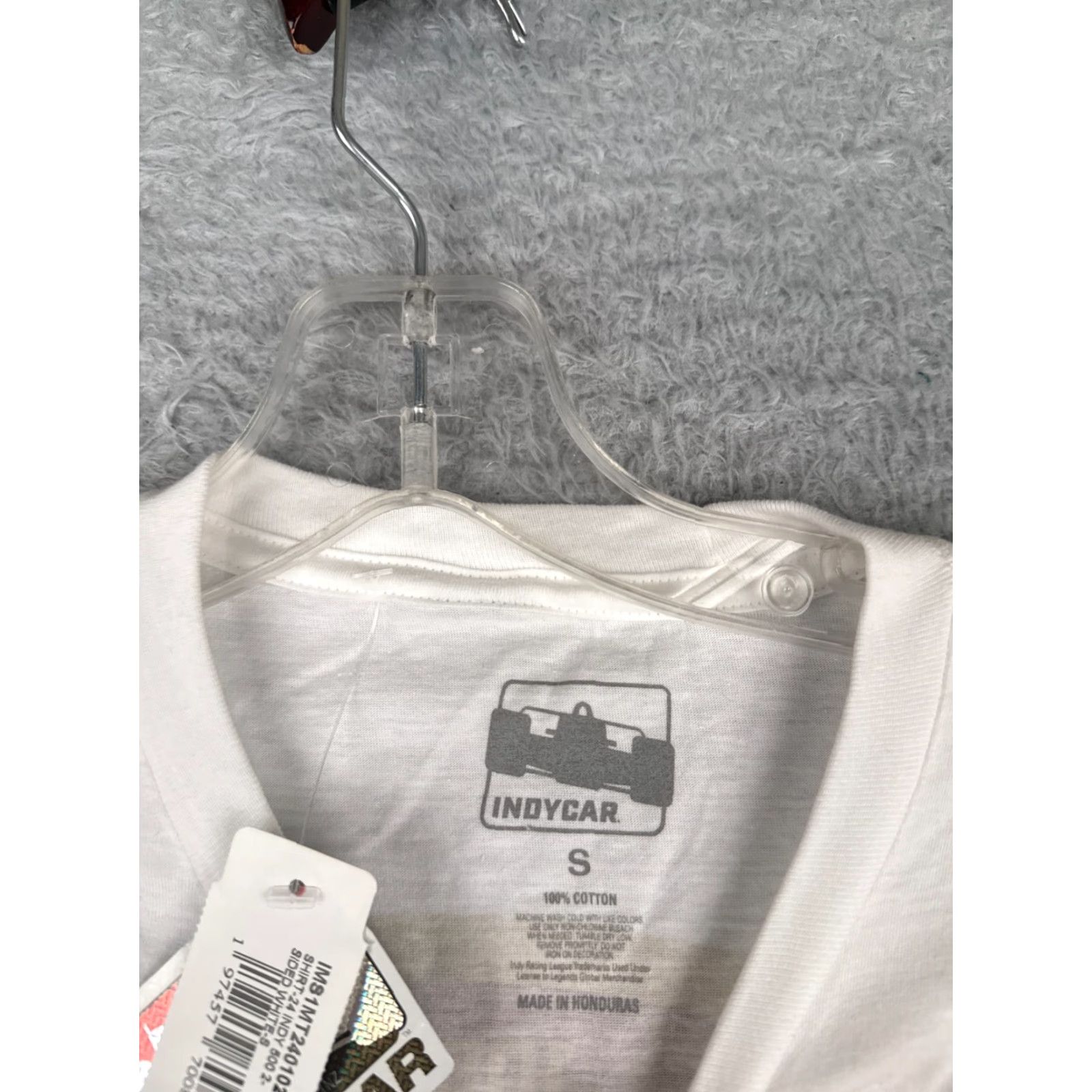 Vintage Legends Global Merchandise 2024 Indy 500 Shirt IMS Indycar NEW White Short Sleeve Crew Neck Adult Small Men’s T-Shirt Logo Size US S / EU 44-46 / 1 - 7 Thumbnail
