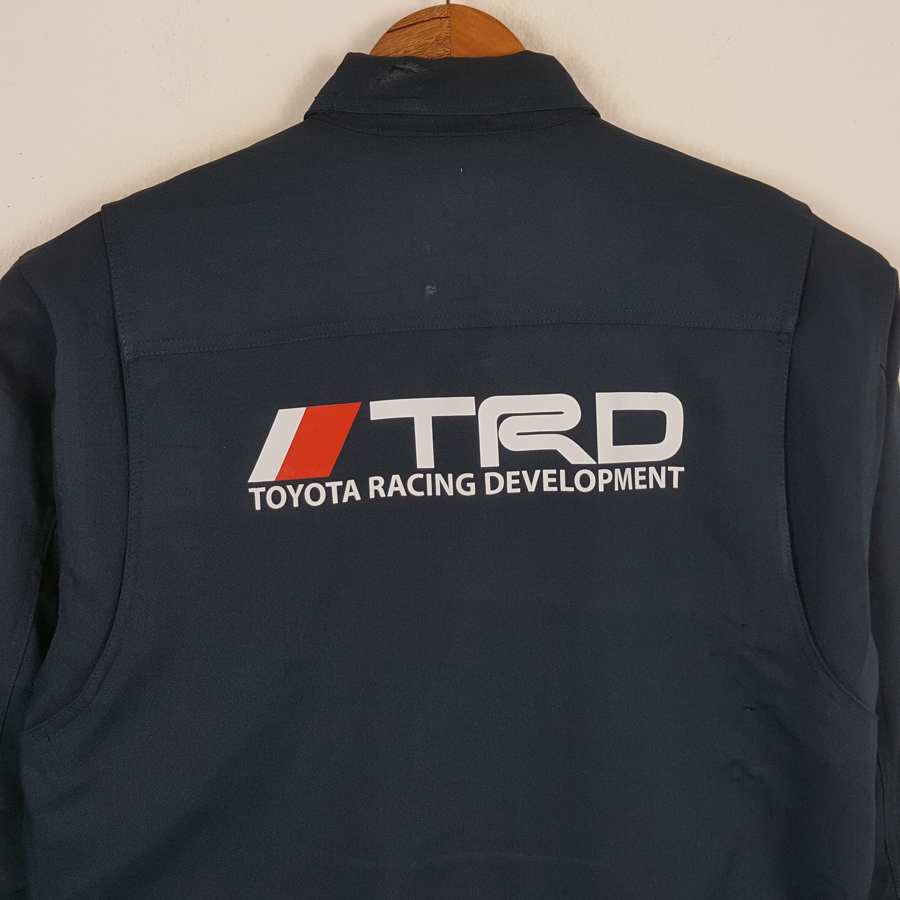 Japanese Brand × Vintage Vintage TRD TOYOTA RACING Japanese Racing Custom Jacket Size US M / EU 48-50 / 2 - 2 Thumbnail