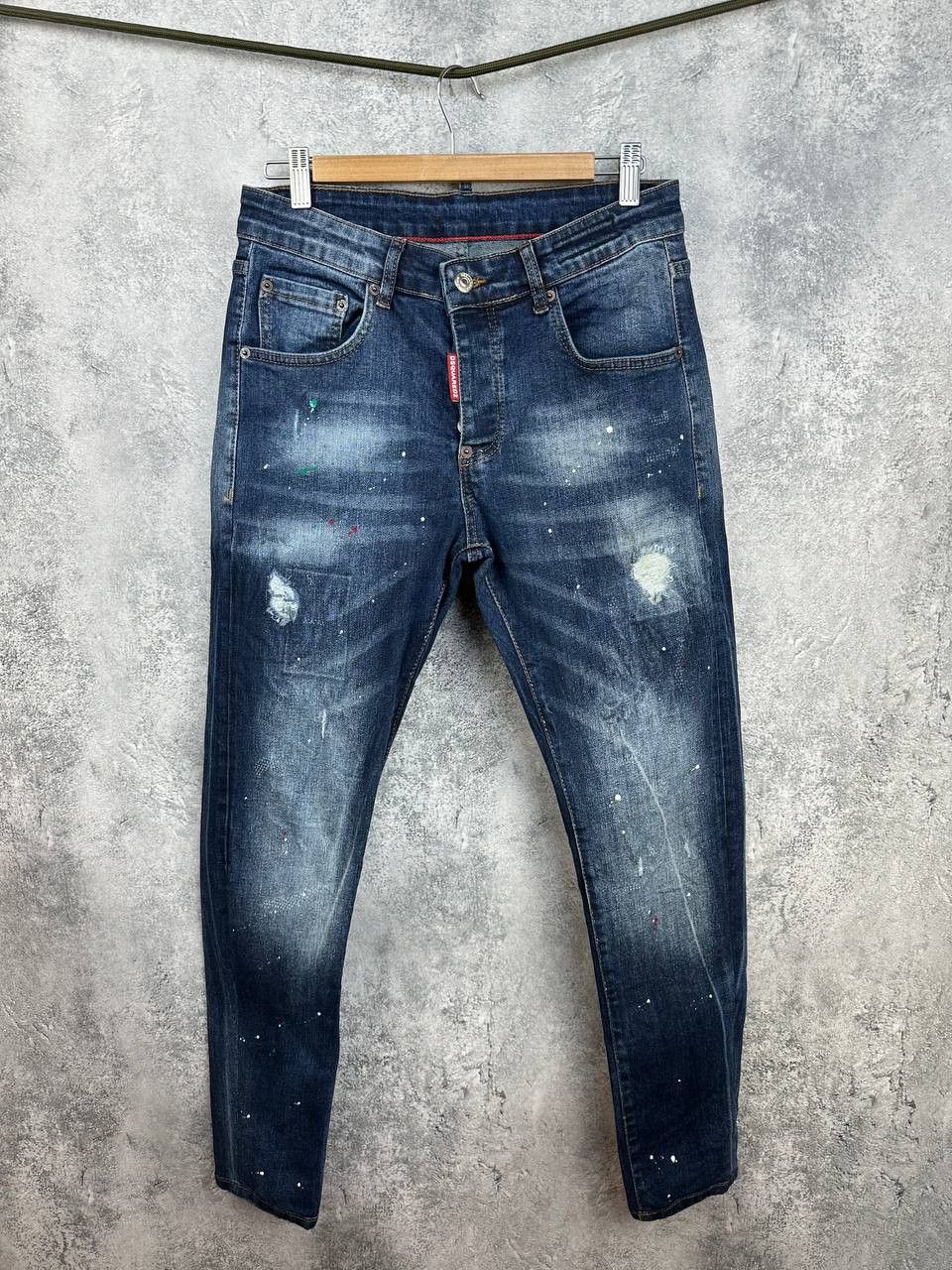 Dsquared2 Dsquared2 Skinny Jeans Distressed Pants Skater DSQ2 Faded Size US 32 / EU 48 - 1 Thumbnail
