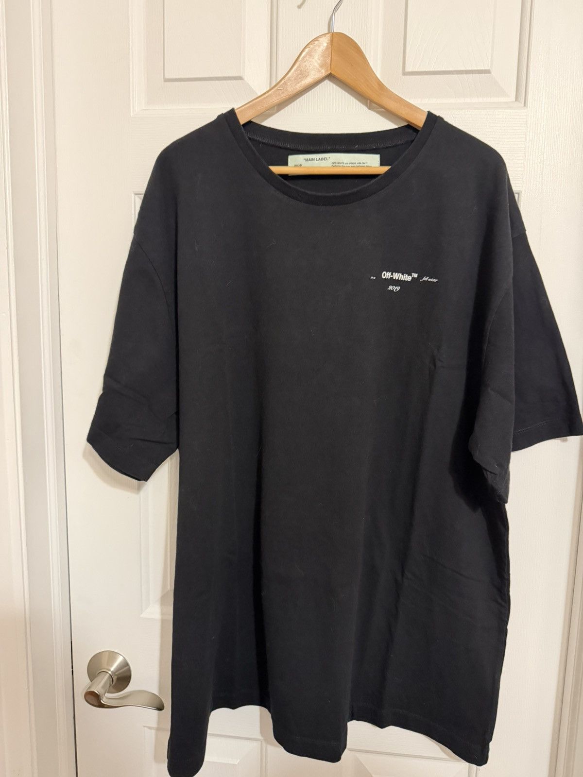 Off-White Off-White: Lines Tee Size US L / EU 52-54 / 3 - 3 Thumbnail