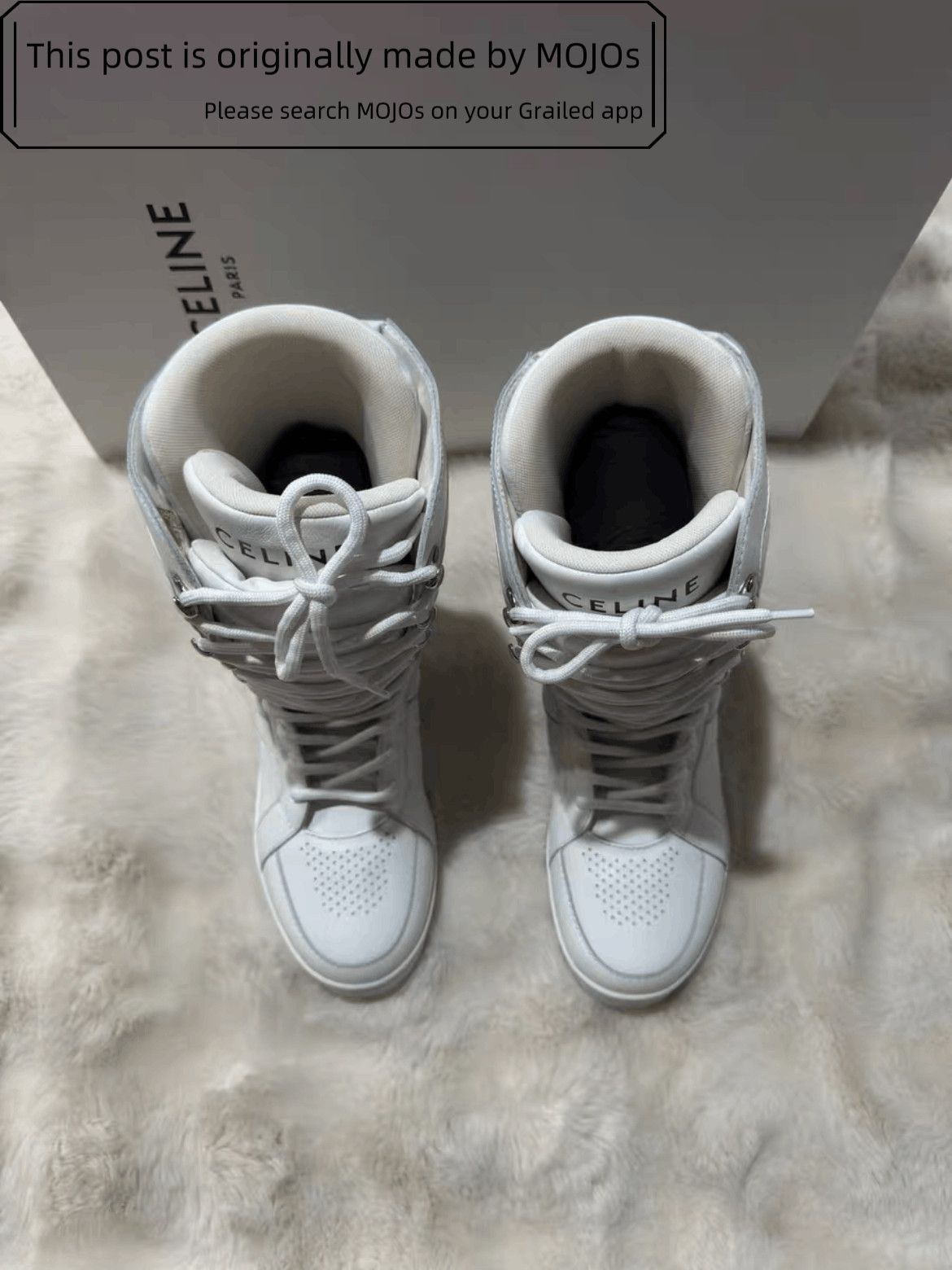 Celine Sz 40 Celine Chunky Trainer Lace Up Boots Size US 7 / EU 40 - 2 Thumbnail
