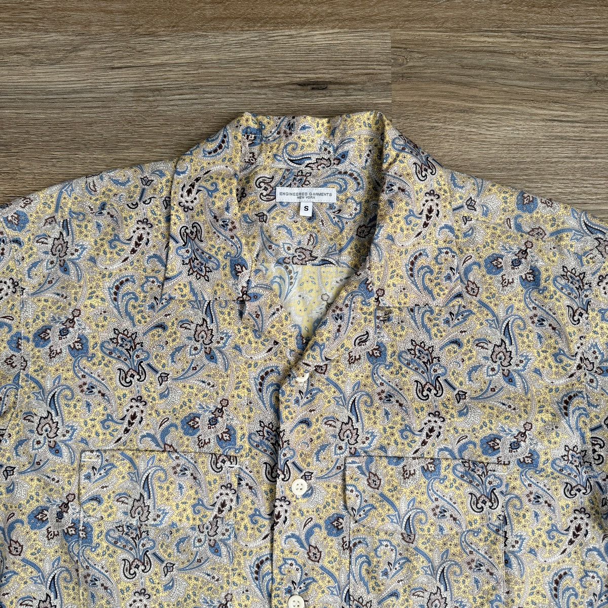 Engineered Garments Engineered Garments Yellow & Blue 19th Century BD Shirt Size US S / EU 44-46 / 1 - 2 Thumbnail
