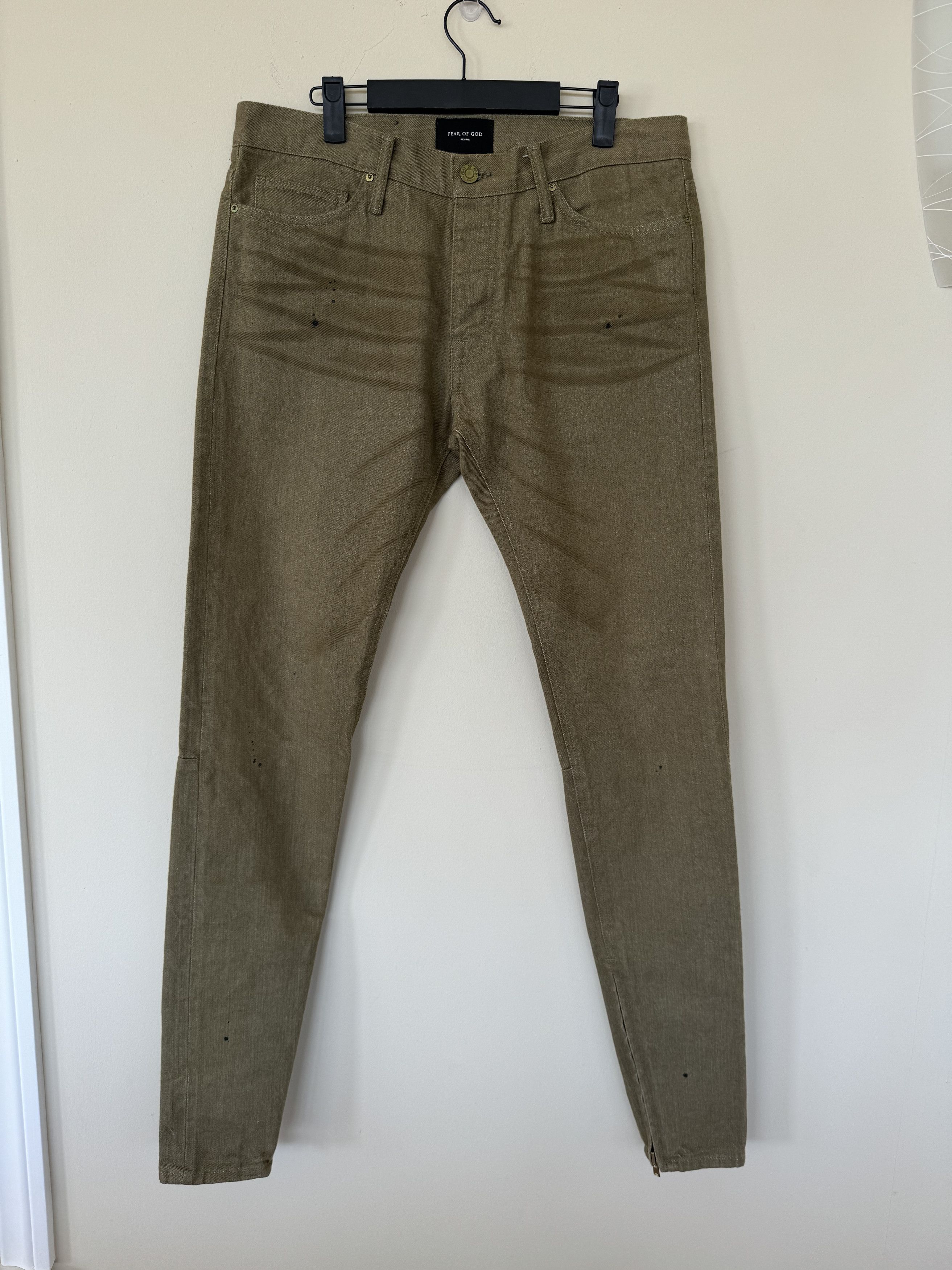 image of Fear Of God Denim in Brown, Men's (Size 32)