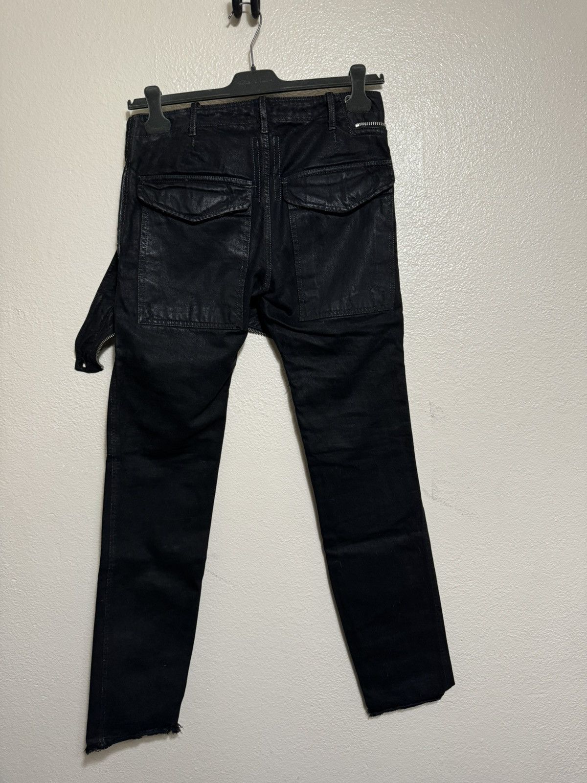 Rick Owens Rick Owens FW07 Black Double Layer Aircuts Size US 31 - 3 Thumbnail