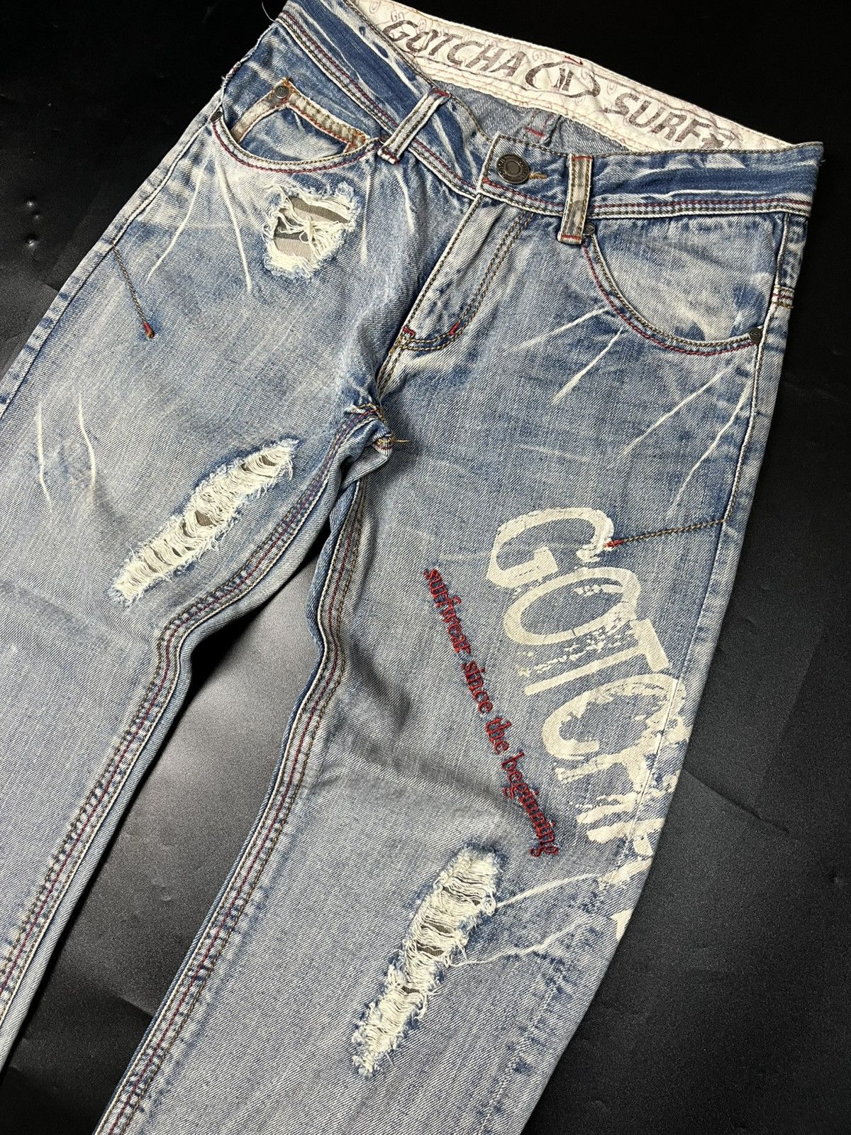 Hysteric Glamour Japanese Distressed Jeans Gotcha lgb style Size US 30 / EU 46 - 4 Thumbnail