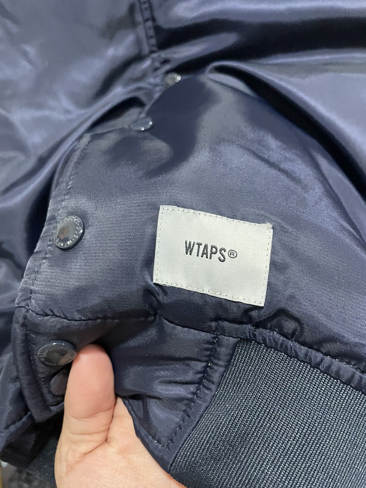 Wtaps WTAPS 21AW TEAM JACKET / NYLON TWILL Size US L / EU 52-54 / 3 - 3 Thumbnail