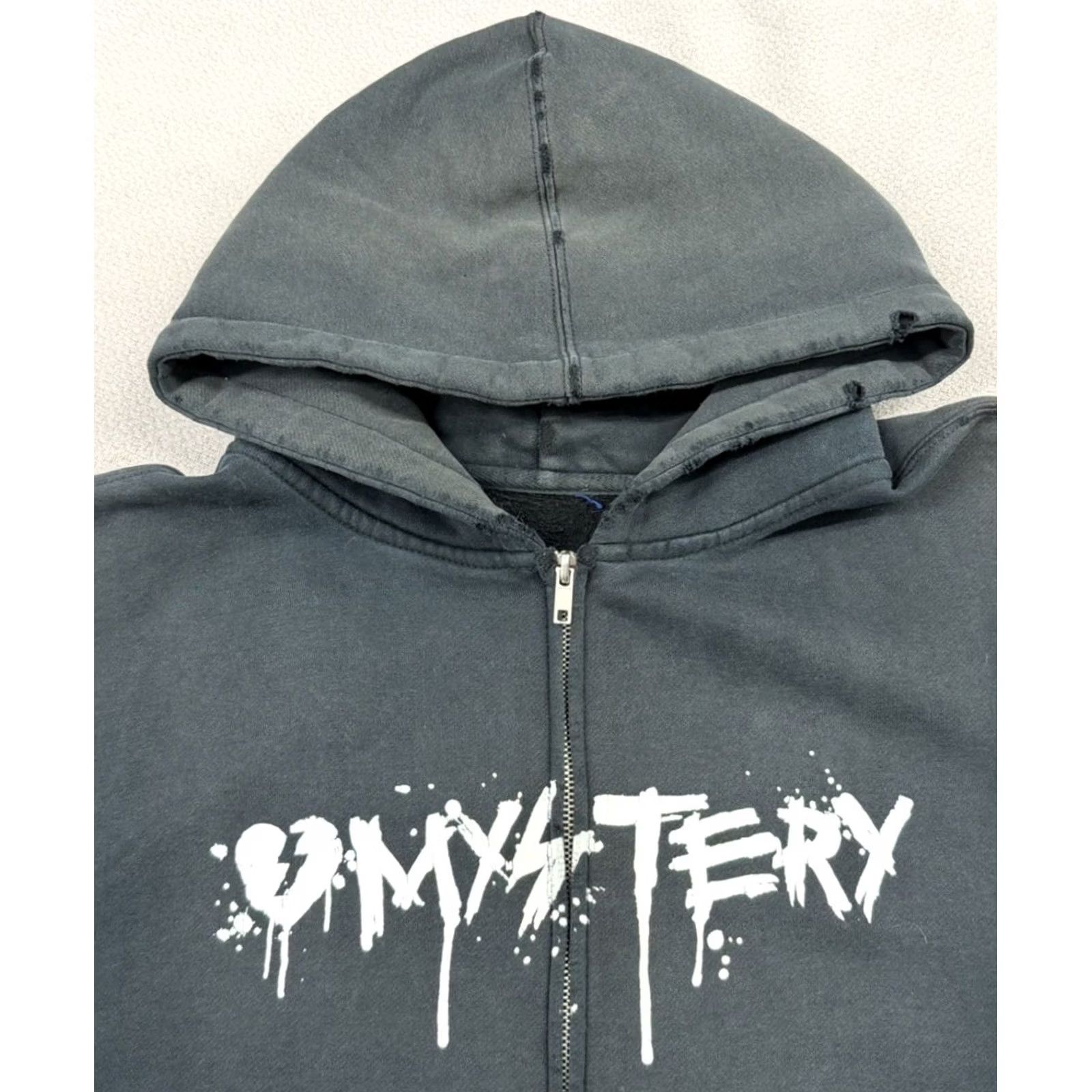 Vintage VINTAGE Mystery Skateboards Hoodie Jacket Men’s Medium Black Size US M / EU 48-50 / 2 - 6 Thumbnail