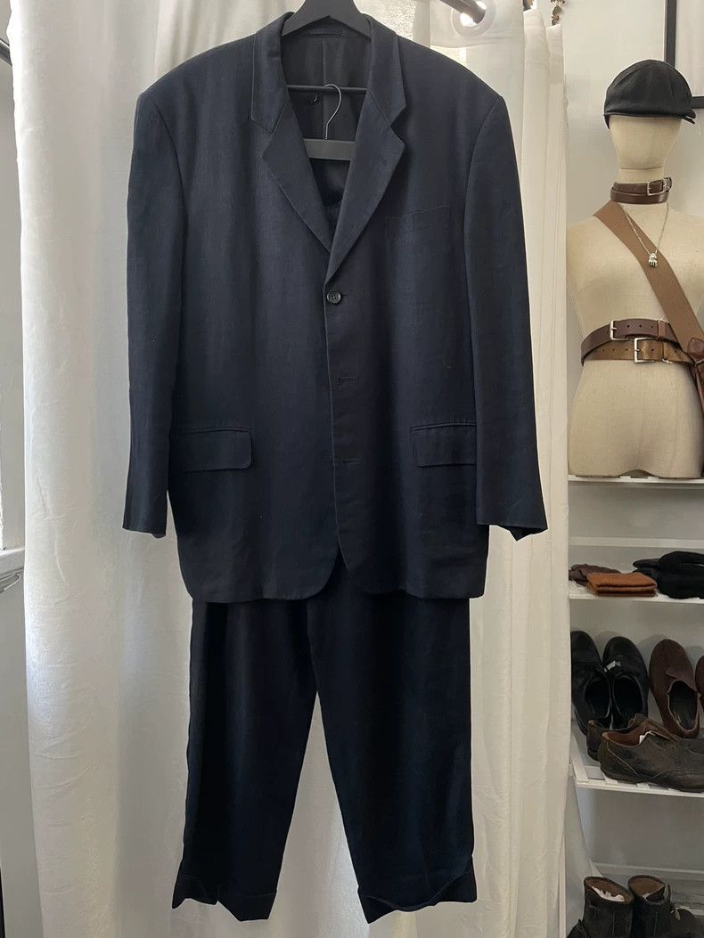 Comme des Garcons Comme des Garçons size l Dark Blue Retro Leisure Suits Size 38L - 1 Thumbnail