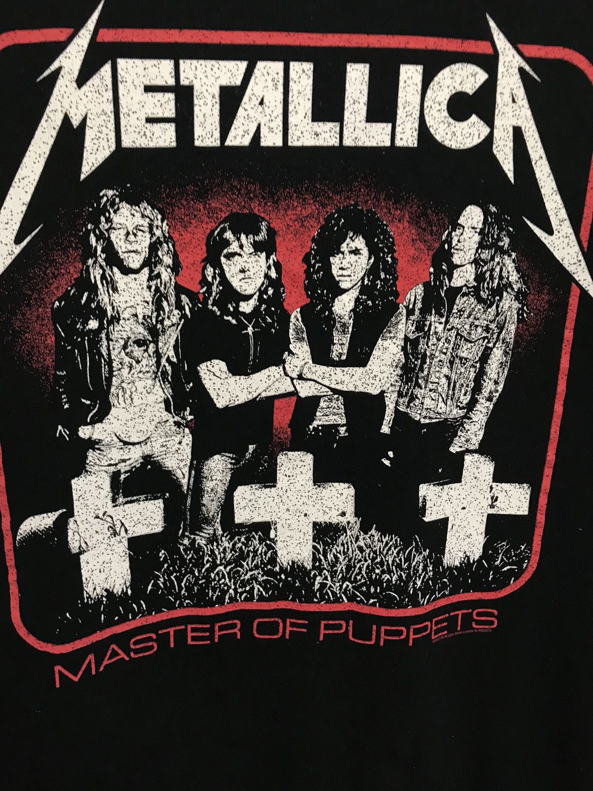 Band Tees × Metallica × Vintage Vintage Metallica master of puppets band rock tee Size US XL / EU 56 / 4 - 3 Thumbnail