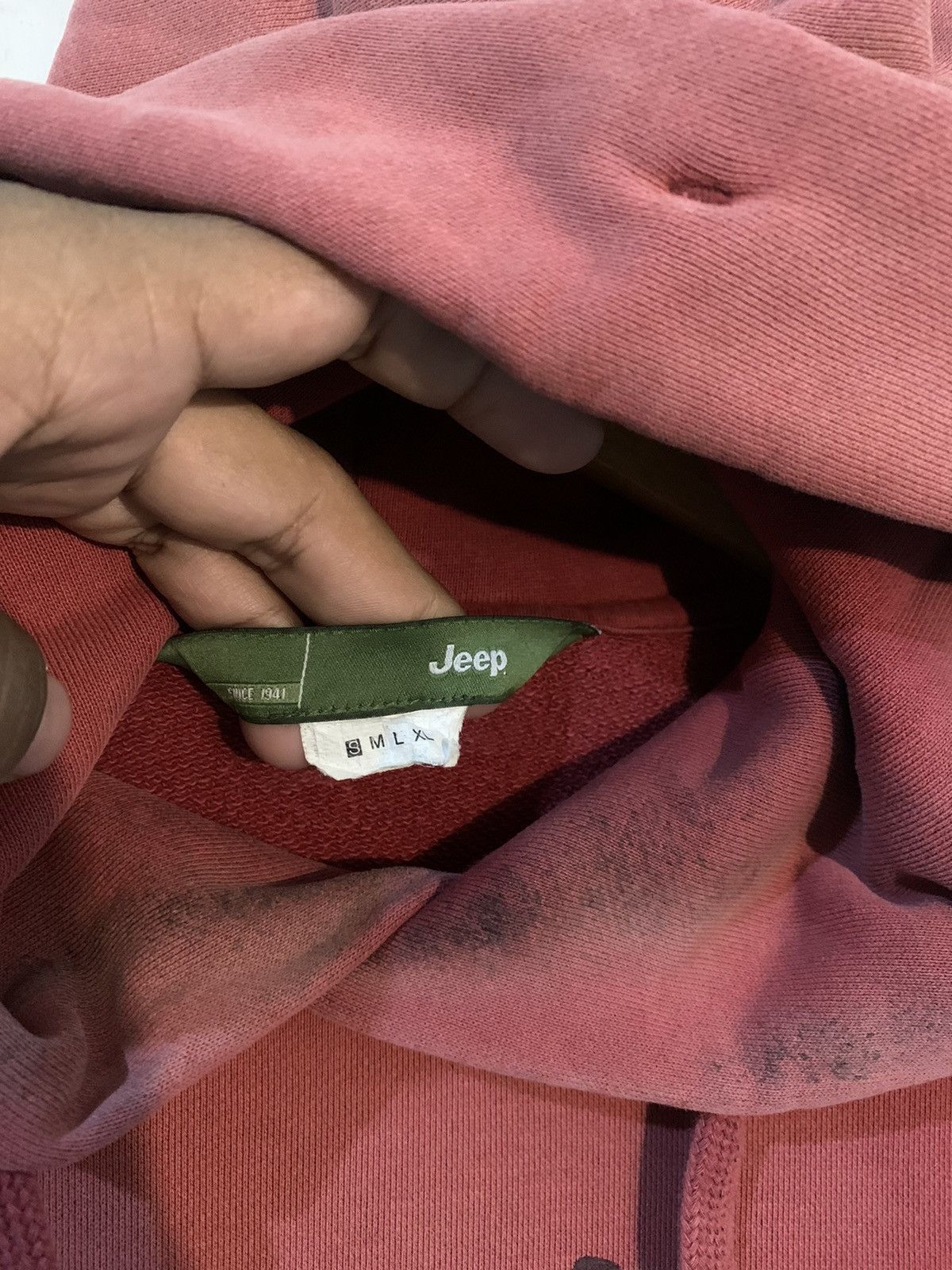 Hysteric Glamour × Jeep × Vintage Vintage Jeep 70s Distressed Faded Cut Hoodie Size US S / EU 44-46 / 1 - 8 Thumbnail