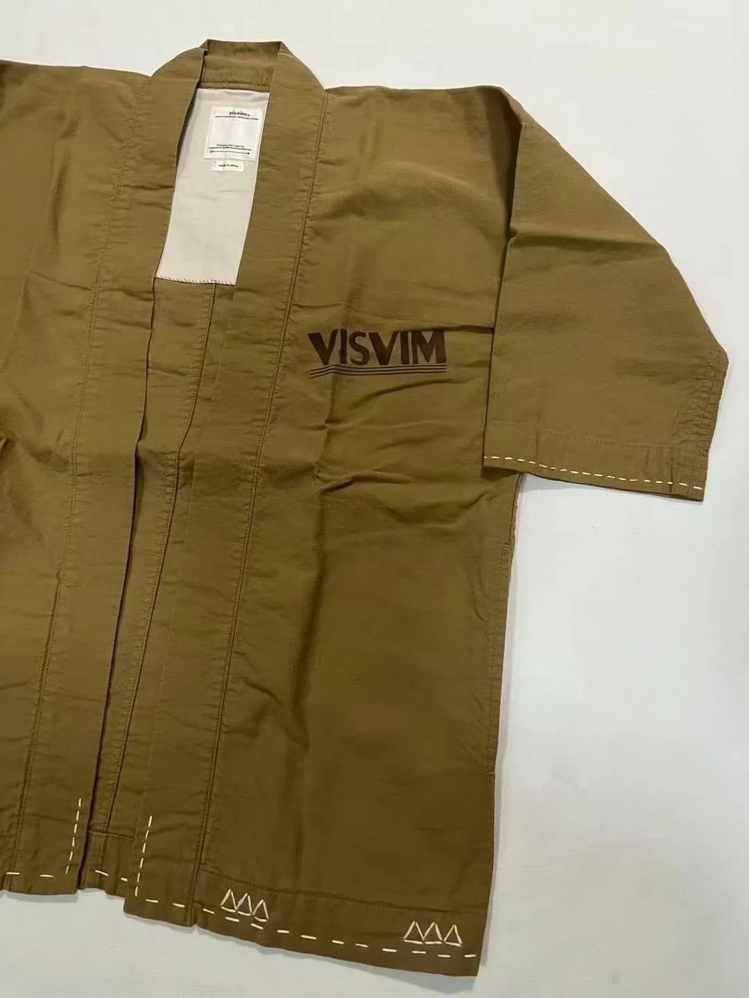 Visvim visvim 20SS Sanjuro Kimono Beige 3 Long-staple Cotton Twill Size US L / EU 52-54 / 3 - 3 Thumbnail