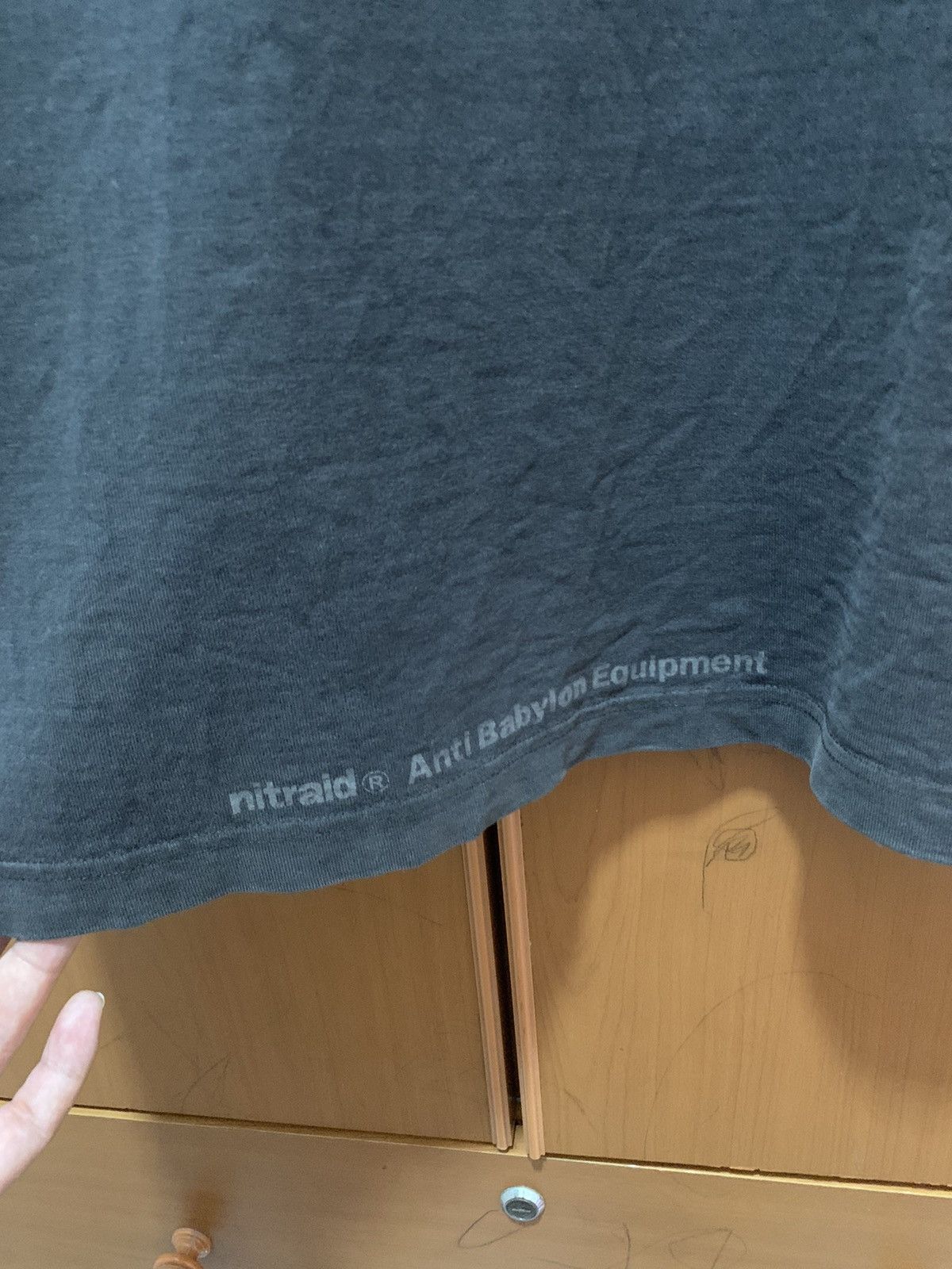 Nitraid Vintage Japanese Brand Nitraid Distressed Faded Tee Size US XL / EU 56 / 4 - 9 Thumbnail