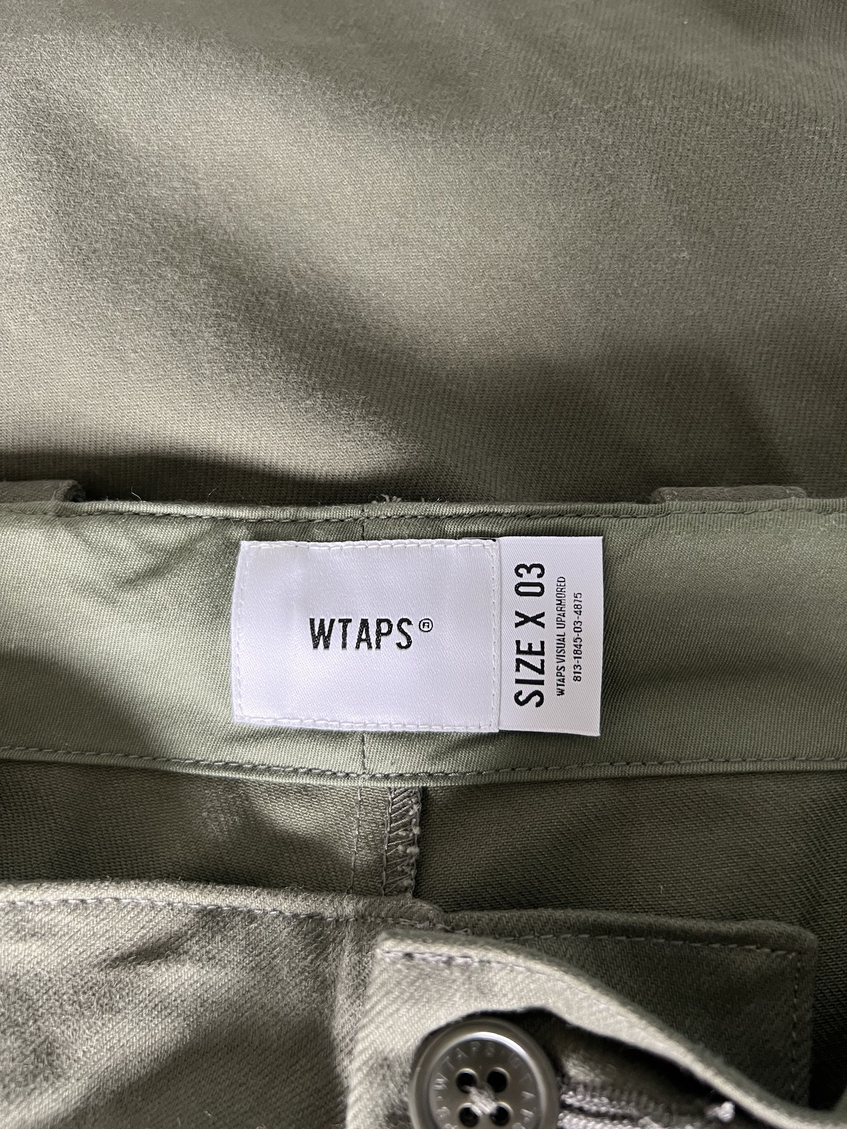 Wtaps WTAPS Milt2001 Cargo Pants in Olive Green Size US 34 / EU 50 - 8 Thumbnail