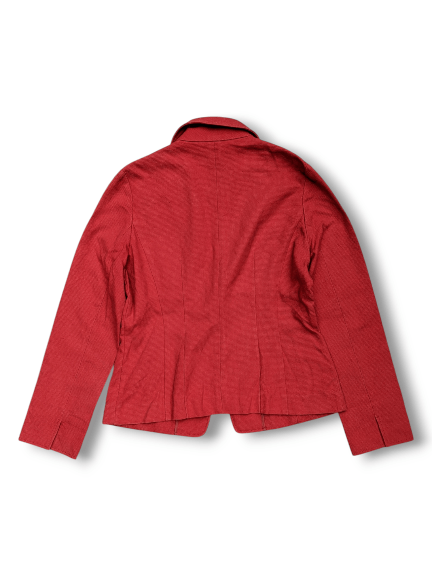 Yohji Yamamoto Vintage INED by Yohji Yamamoto Women's Red Blazer Size M / US 6-8 / IT 42-44 - 2 Thumbnail