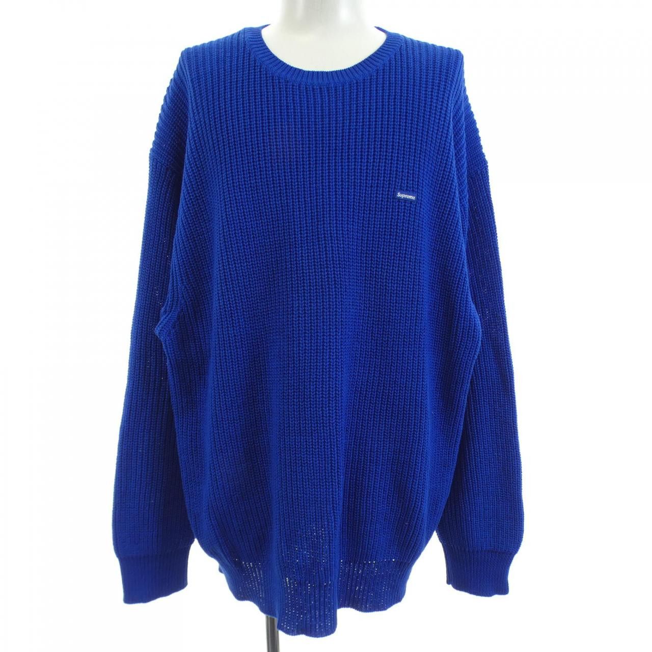 Supreme Supreme Supreme Small Box Ribbed Knitwear Textile Tops SMALLBOXRIBBEDSWE DUTY FREE for USA Size ONE SIZE - 1 Thumbnail
