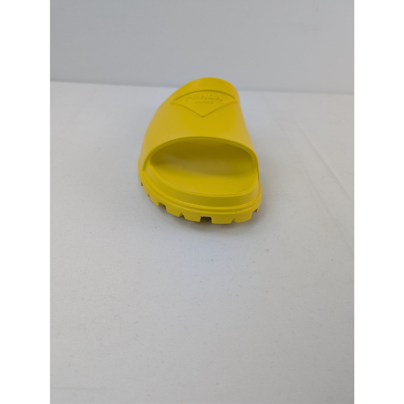 Prada o1rshd1 EVA Rubber Slide Sandals Slippers in Yellow Size US 11 / EU 44 - 13 Thumbnail