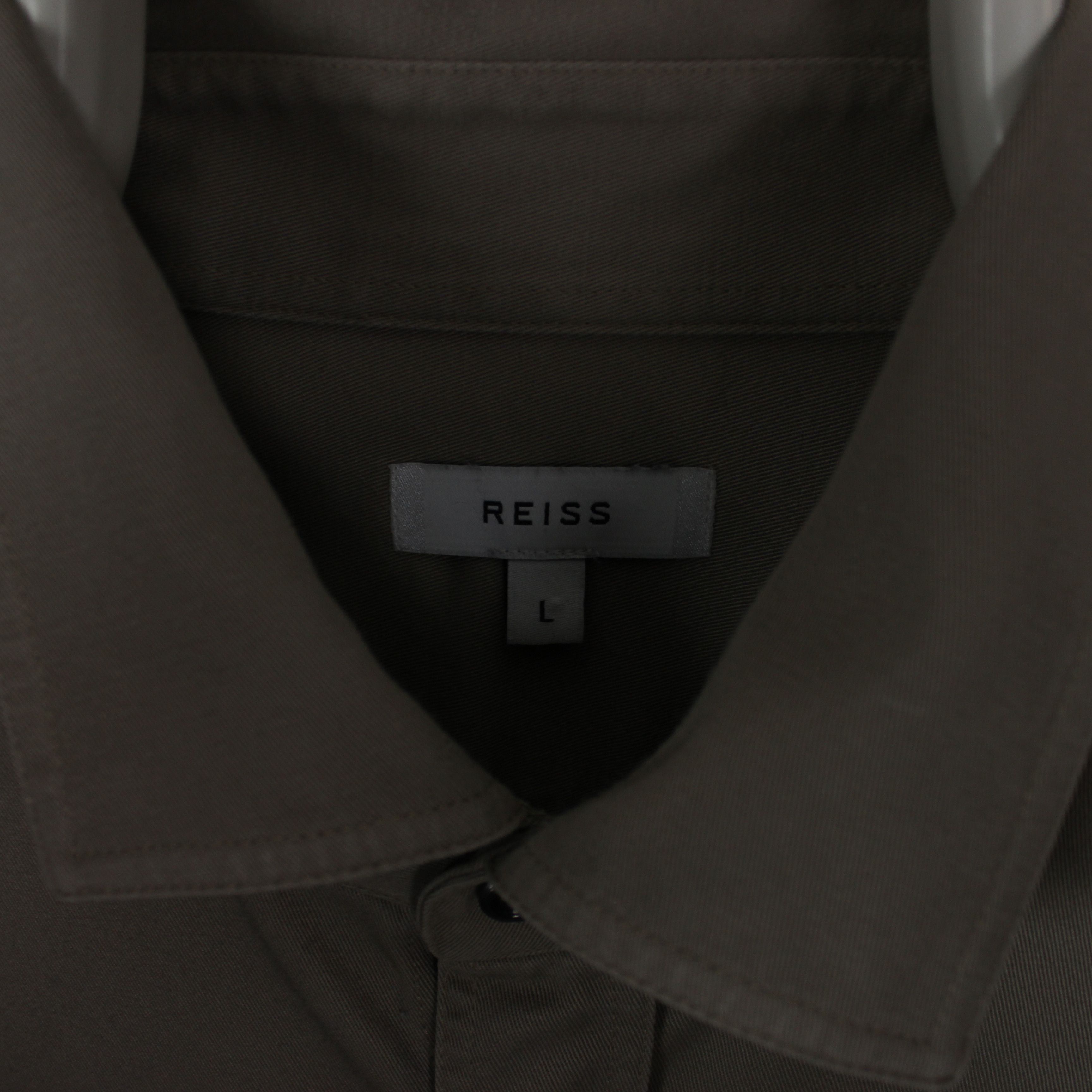 Reiss Reiss shirt men cotton multipockets M beige Size US M / EU 48-50 / 2 - 4 Thumbnail