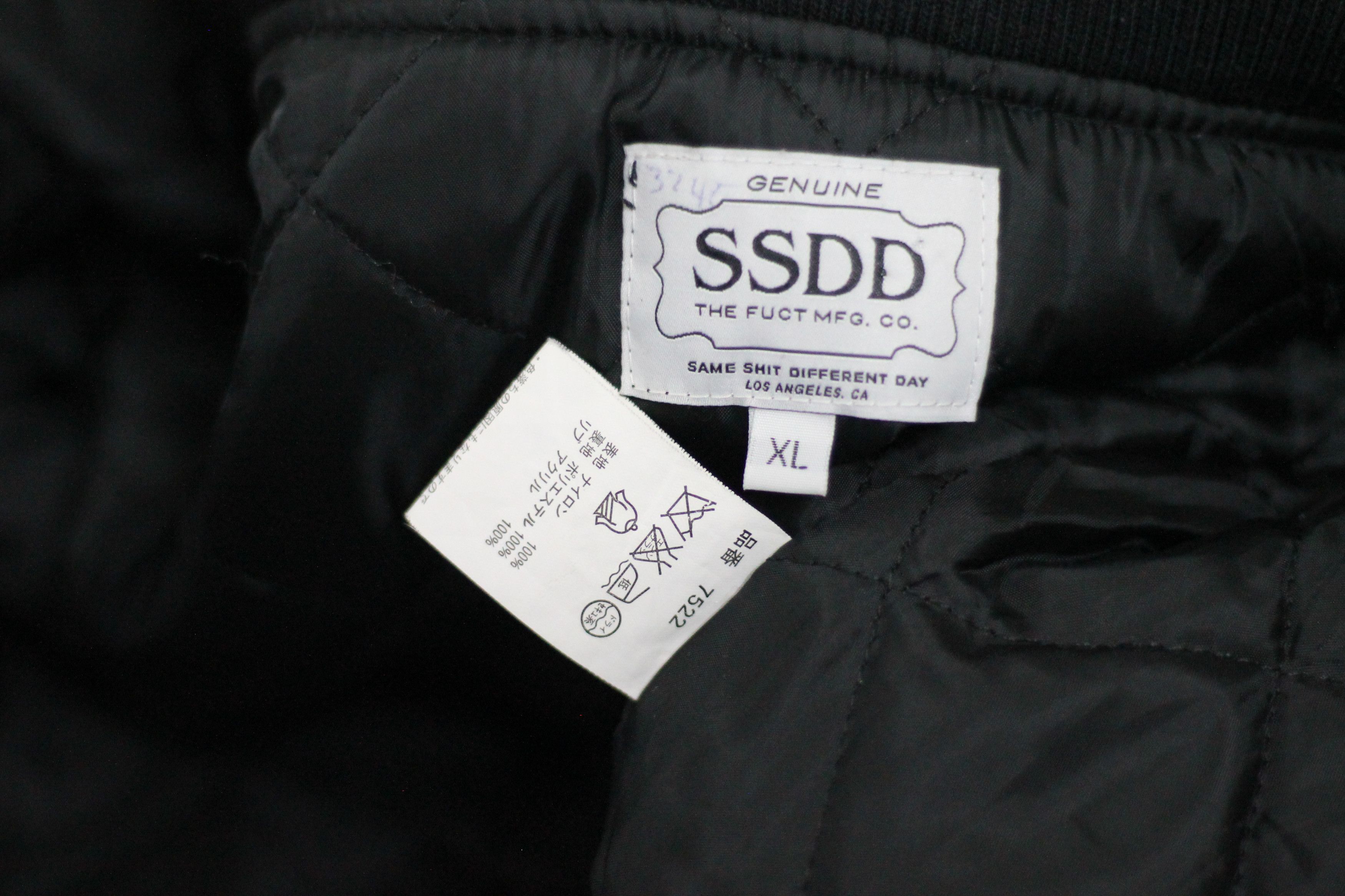 FUCT FUCT SSDD 2015 F/W MOTOR CITY PANTHERS JACKET Size XL Size US XL / EU 56 / 4 - 9 Thumbnail
