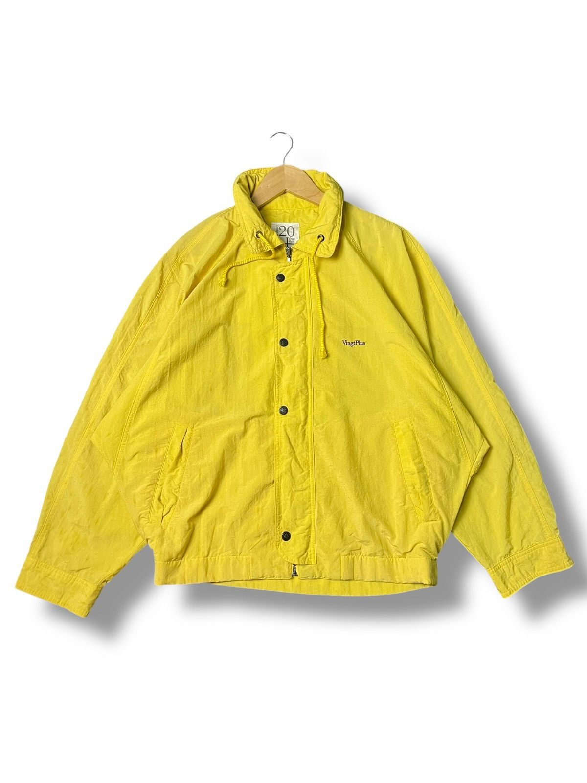 Japanese Brand × Vintage VINGT PLUS BRAND BUTTON & ZIPPED WINDBREAKER (86) Size US L / EU 52-54 / 3 - 1 Thumbnail