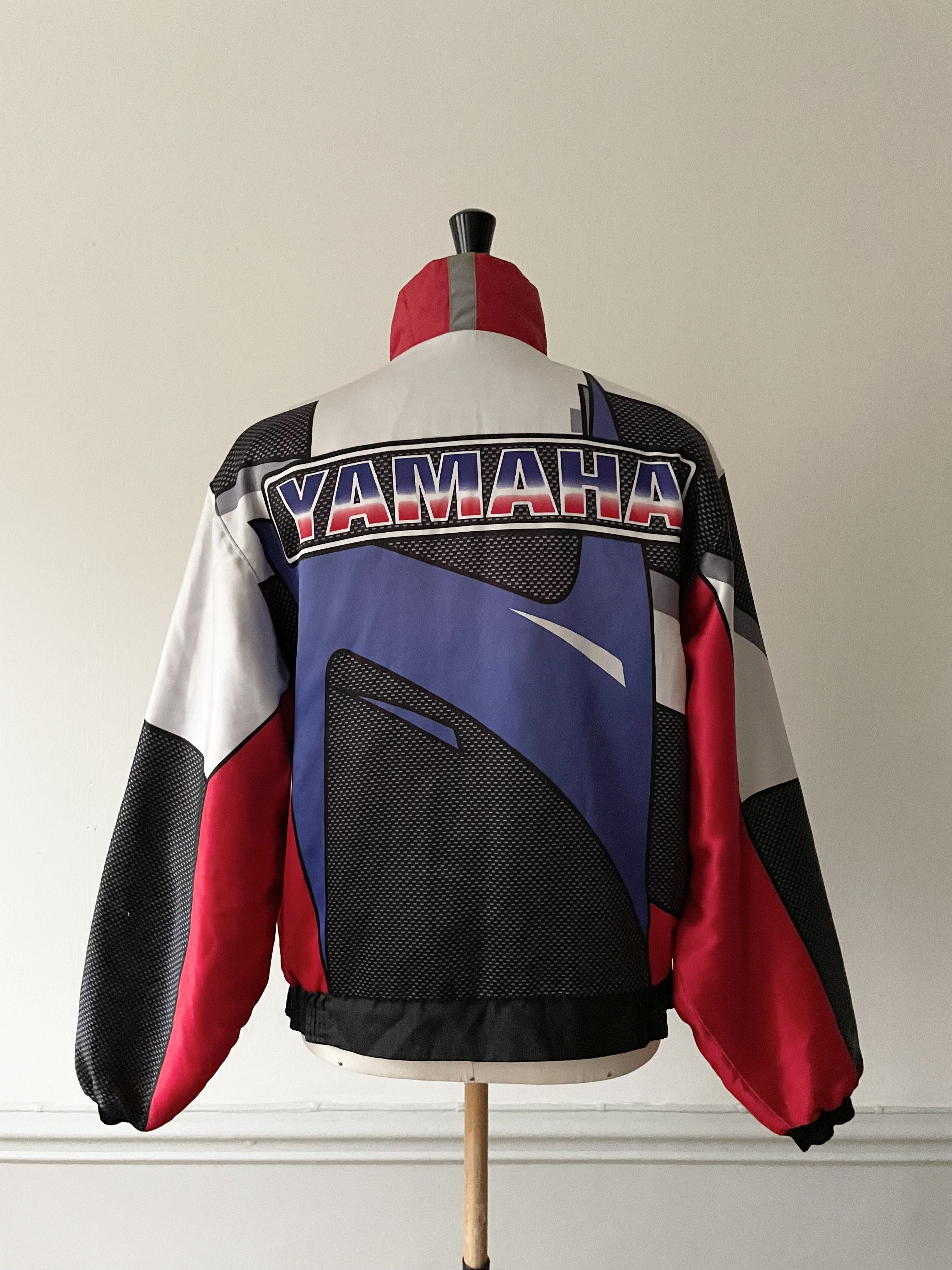 Yamaha 1990's Yamaha Racing Satin Jacket - Large Size US L / EU 52-54 / 3 - 5 Thumbnail
